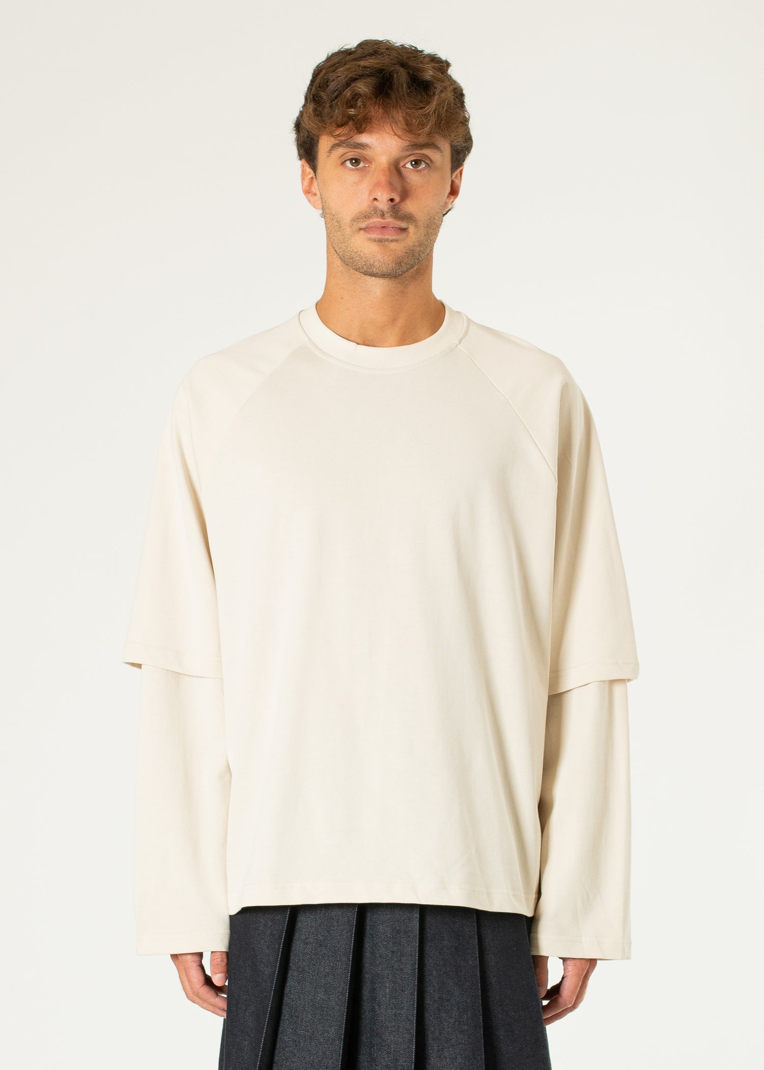 トップス Rosen kreuzTIGHT FIT LAYERED LONG SLEEVE Rosen Kreuz】the taste“V” LAYERED LONG SLEEVES | OUR BRAND
