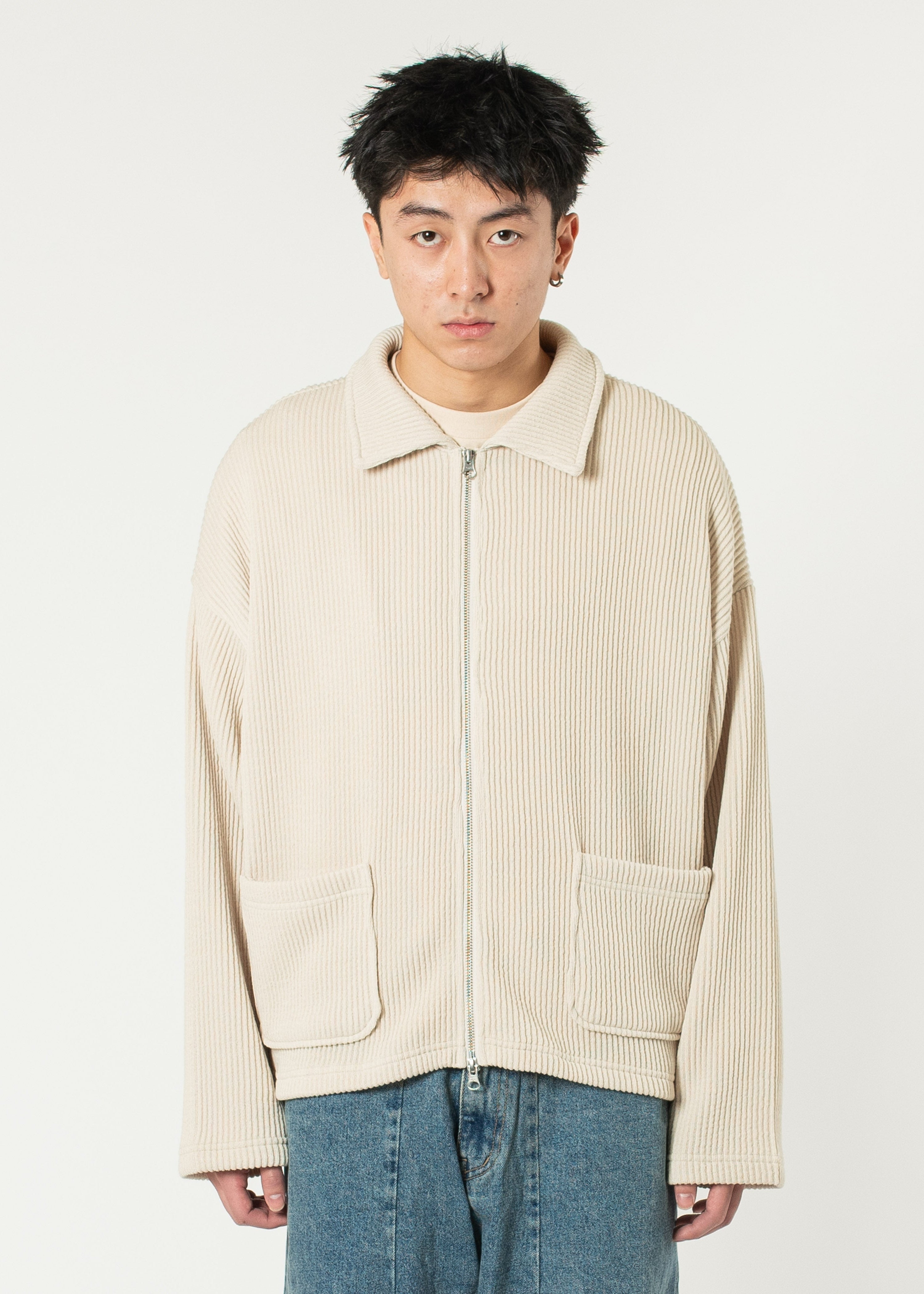 Double-zip Pocket Sweater – Estudio Niksen