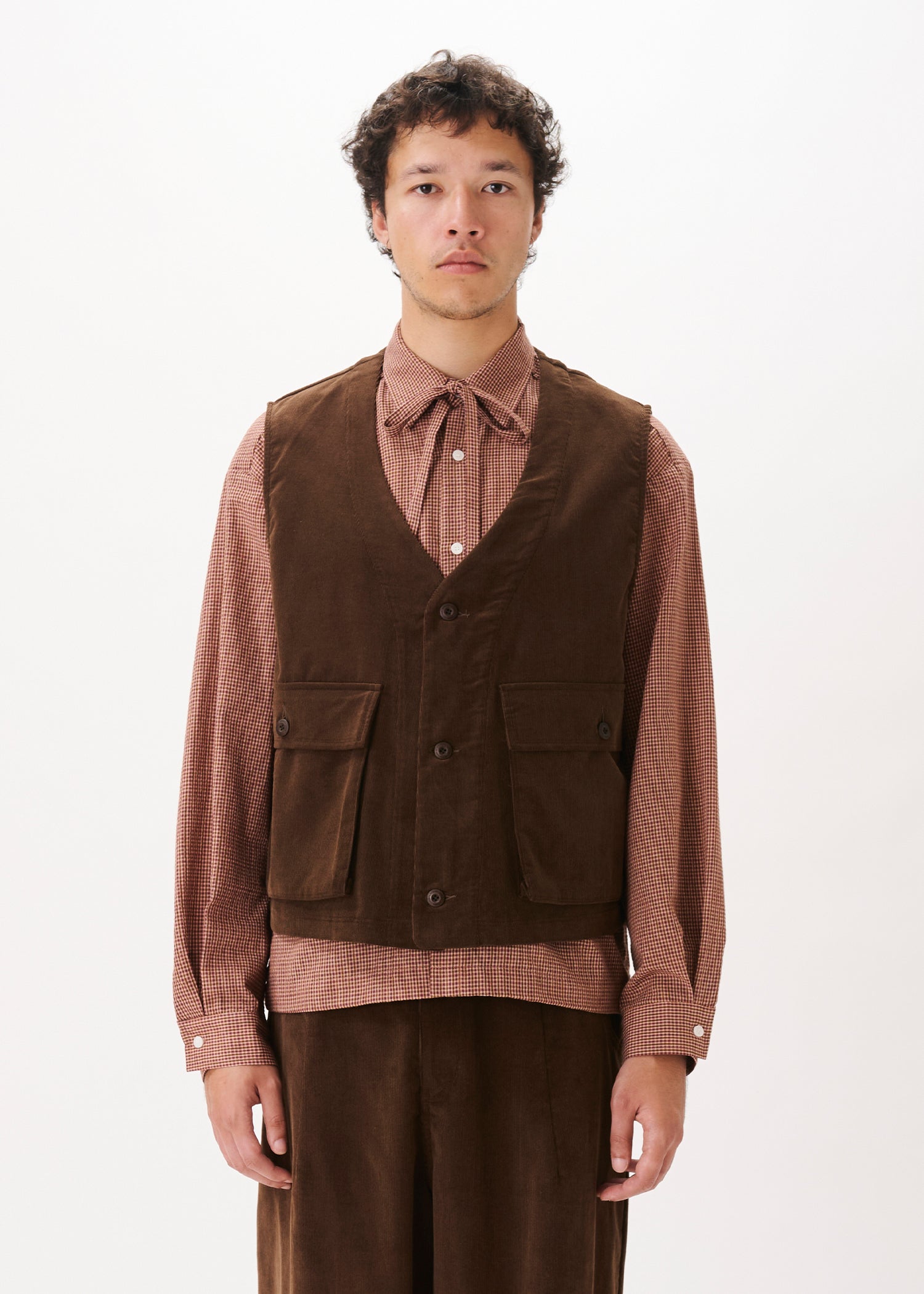 Corduroy Pocket Vest – Estudio Niksen