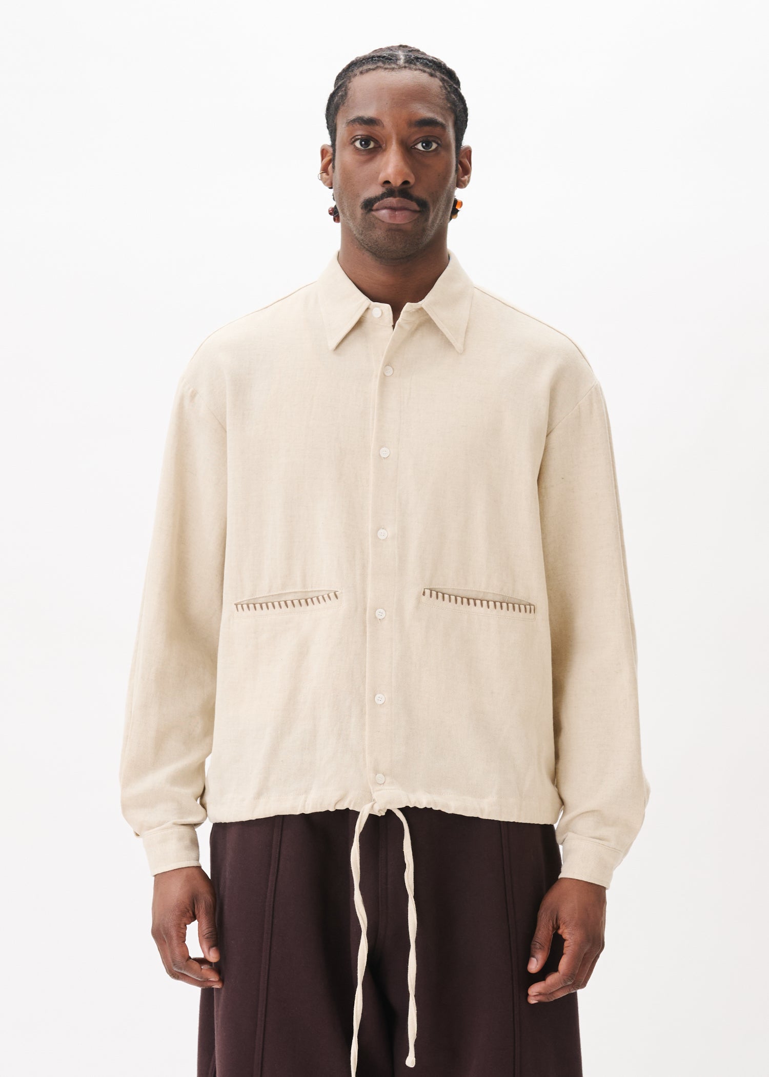 Embroidery Pocket Shirt – Estudio Niksen