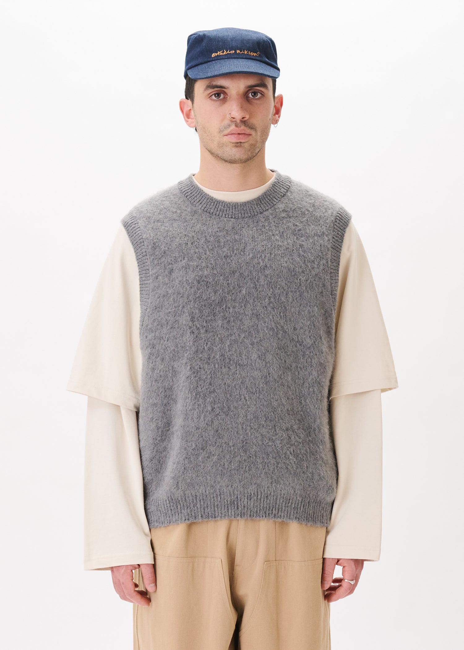 Alpaca Knit Vest – Estudio Niksen