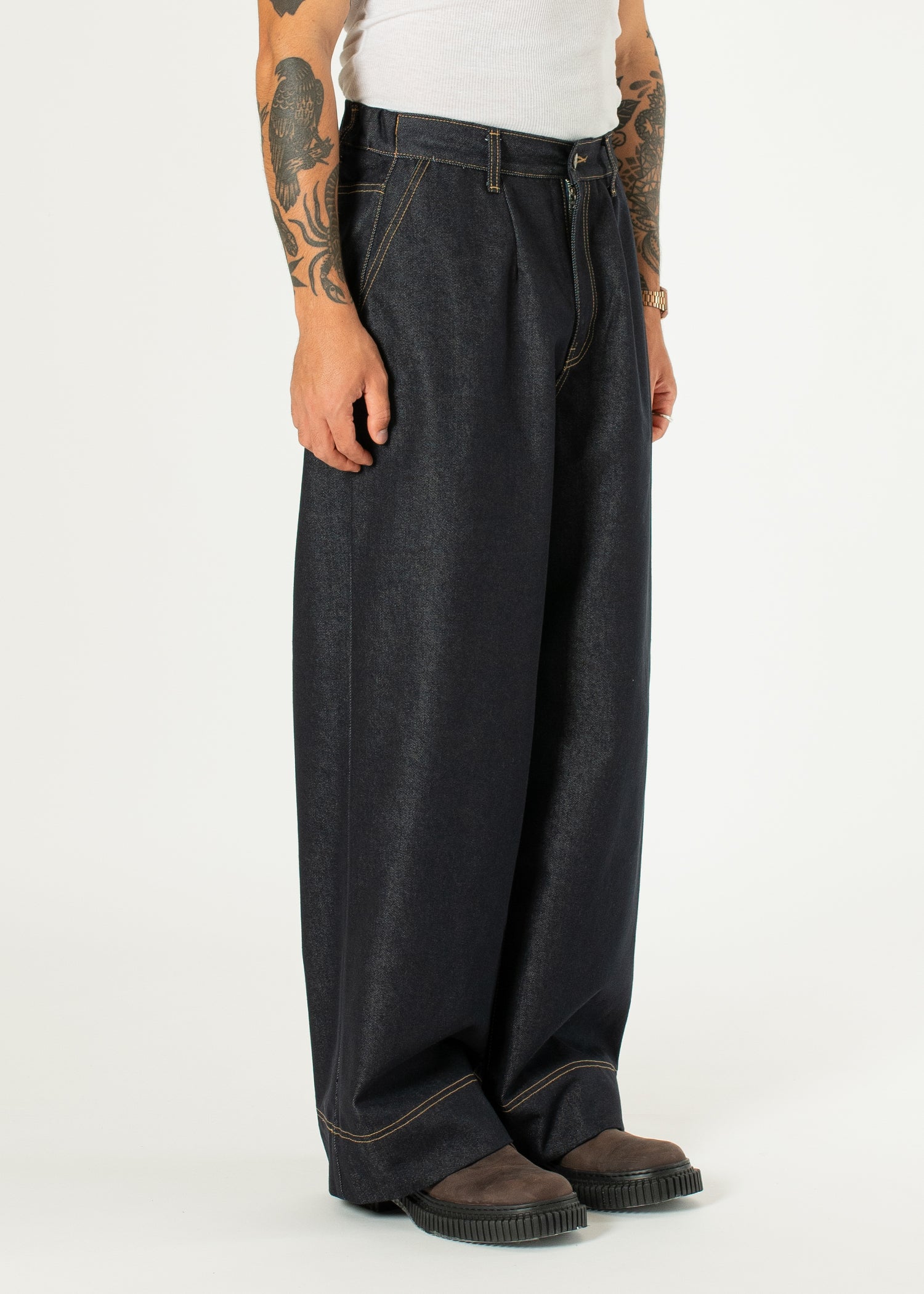 Big Hem Denim Jeans – Estudio Niksen