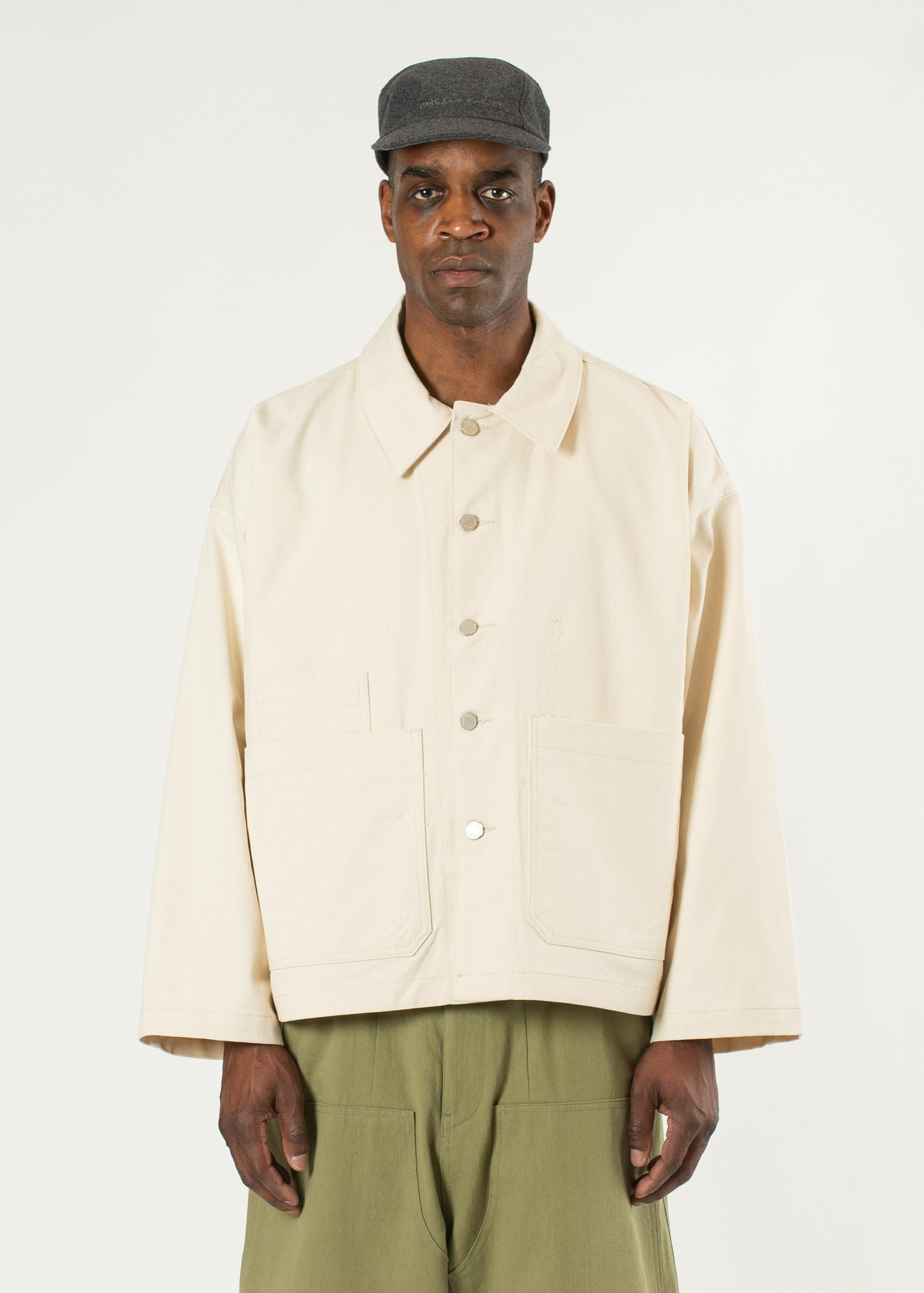 Three-pocket Chore Jacket – Estudio Niksen Three-pocket Chore Jacket – Estudio Niksen
