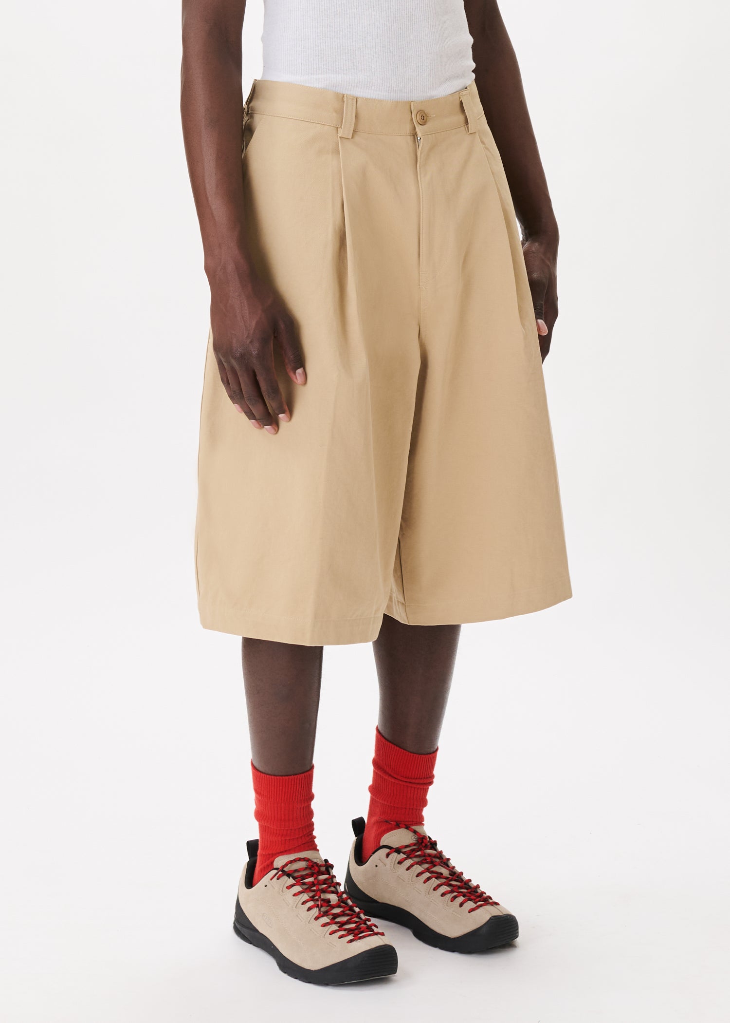 Pintuck Wide Shorts – Estudio Niksen