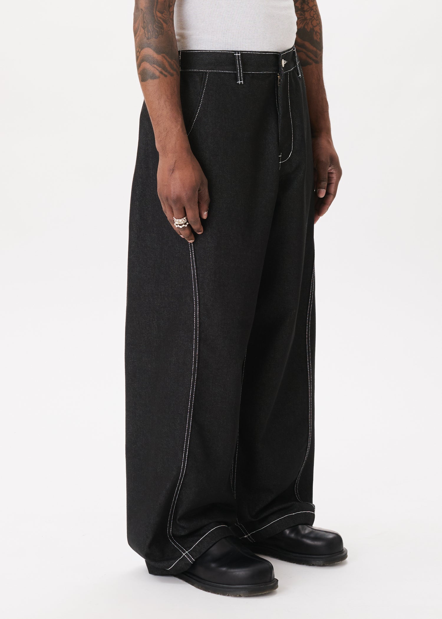 Raw Denim In-stitch Jeans – Estudio Niksen