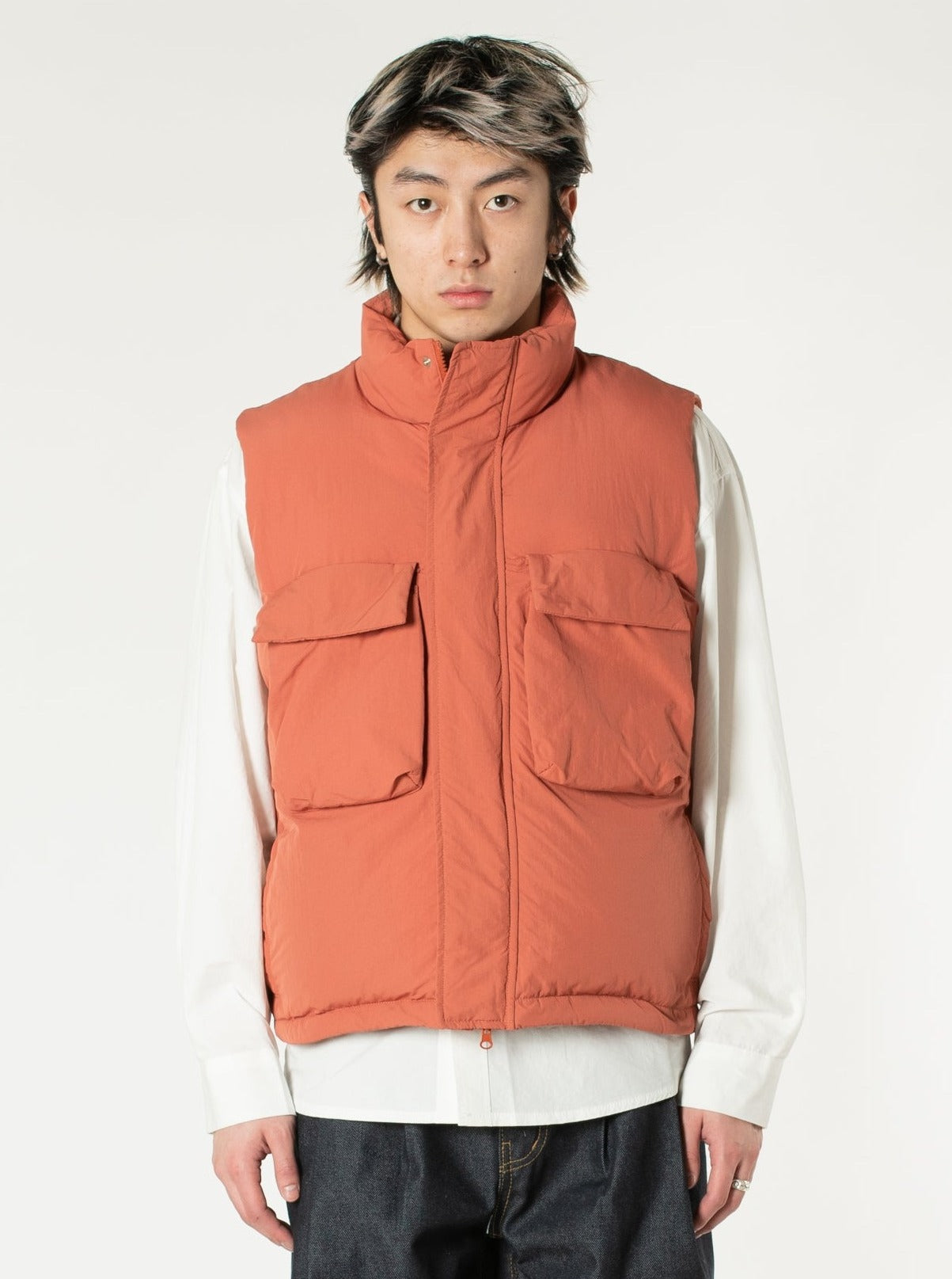 Two-pocket Puffer Vest