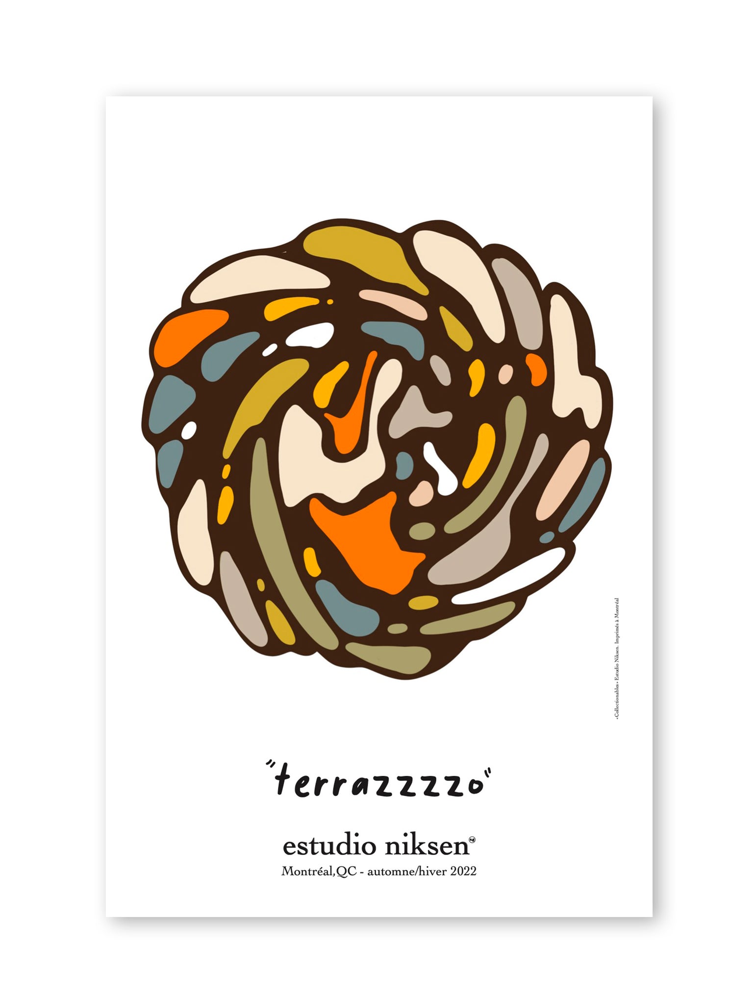 'Terrazzzzo' Signature Print