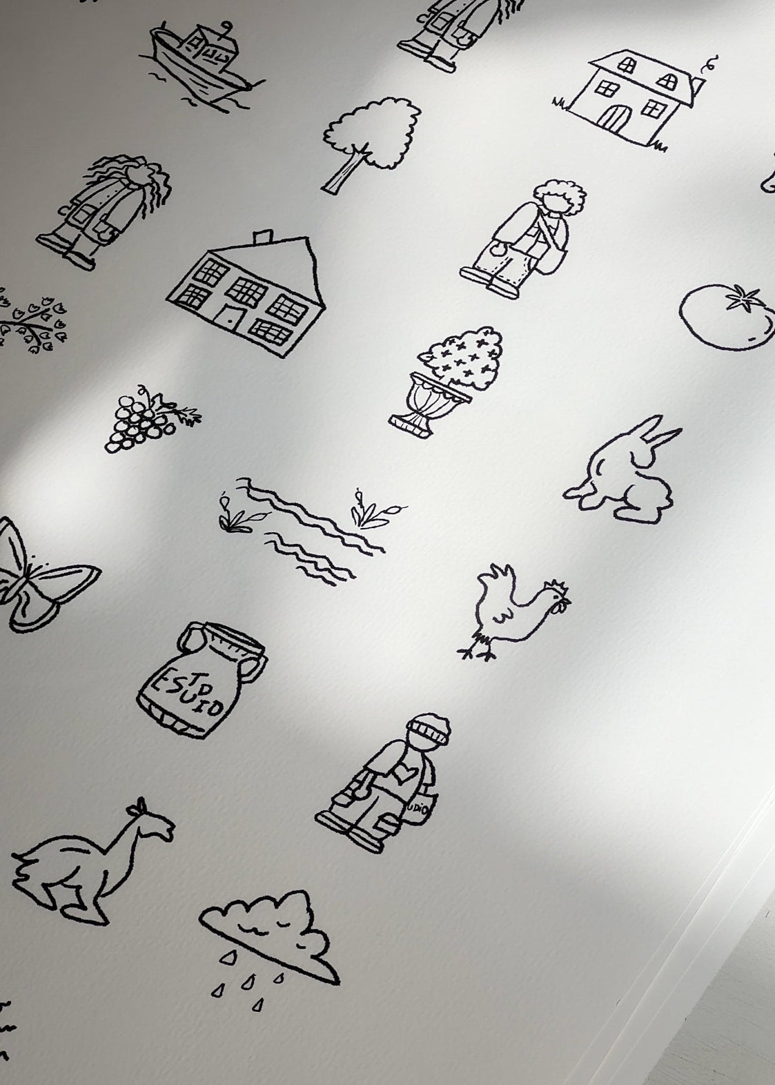 'Verano' Signature Print