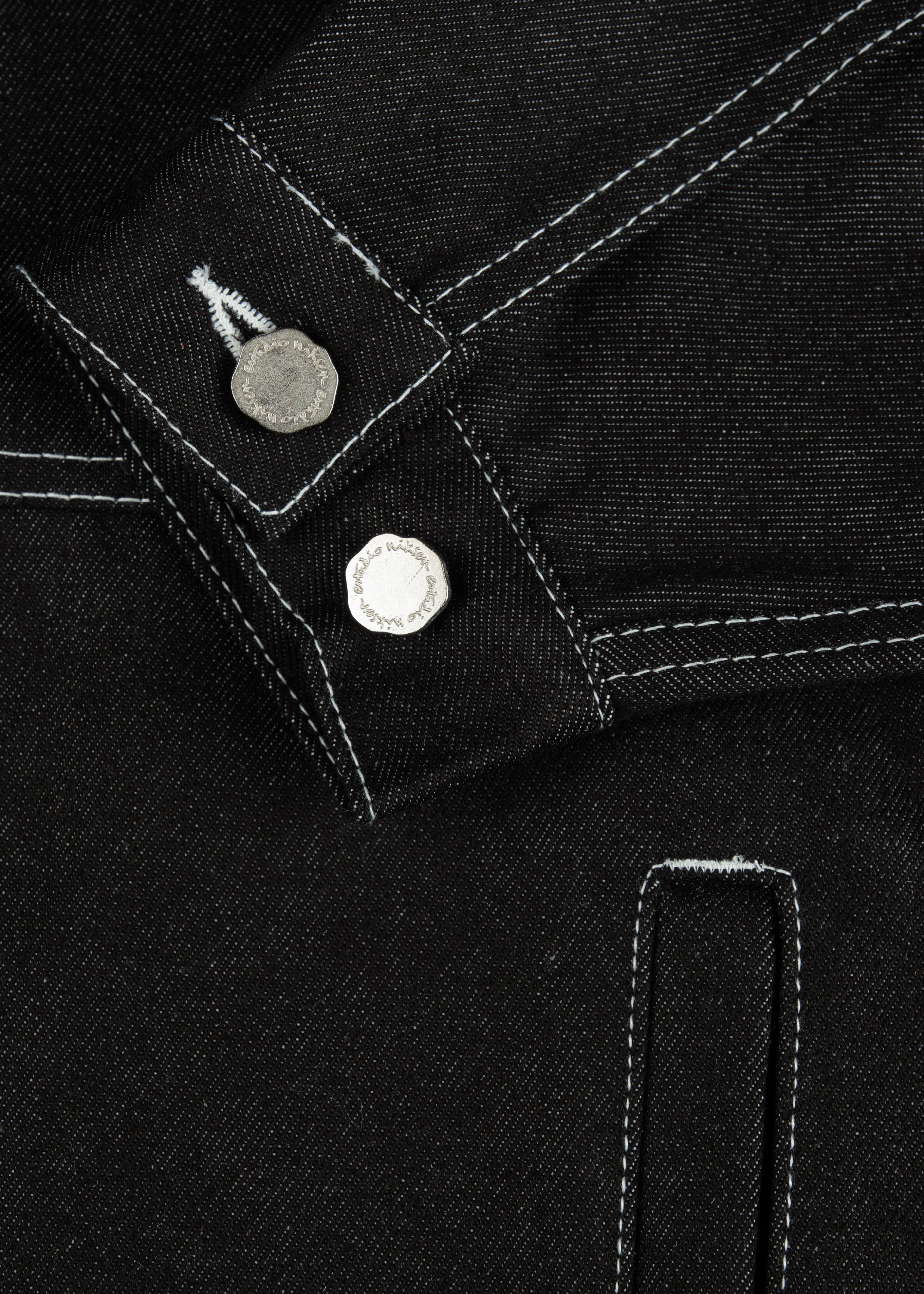 Raw Denim In-stitch Jacket – Estudio Niksen