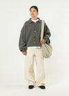 Mismatch Button Cardigan