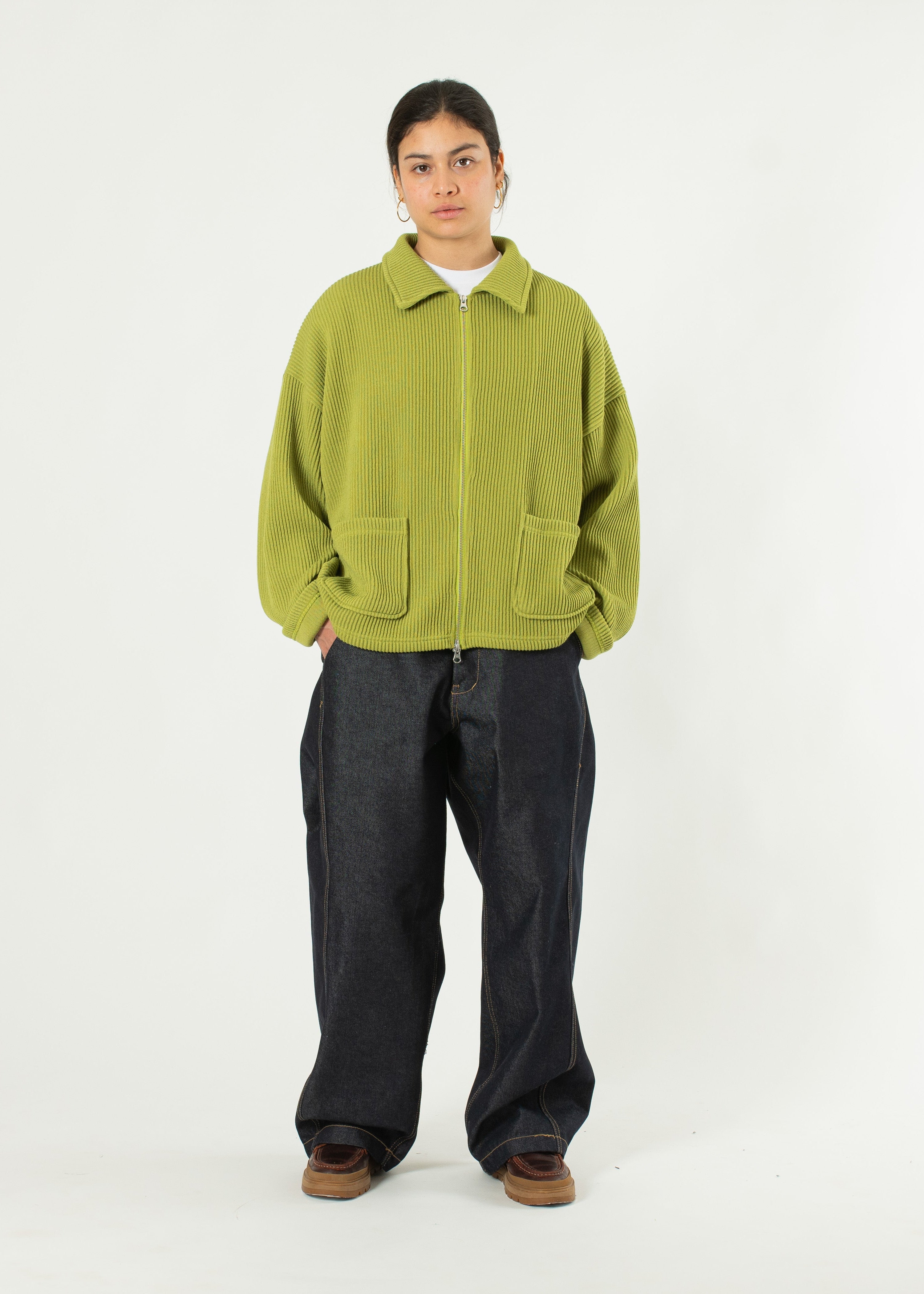 Double-zip Pocket Sweater – Estudio Niksen