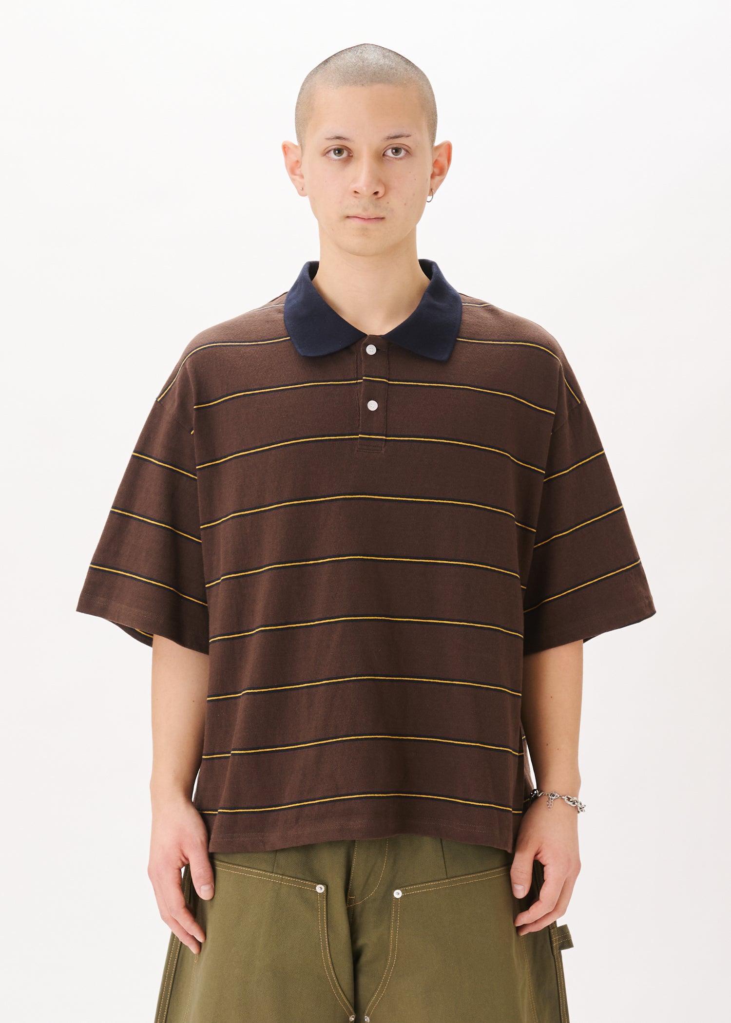 Boxy Jersey Polo