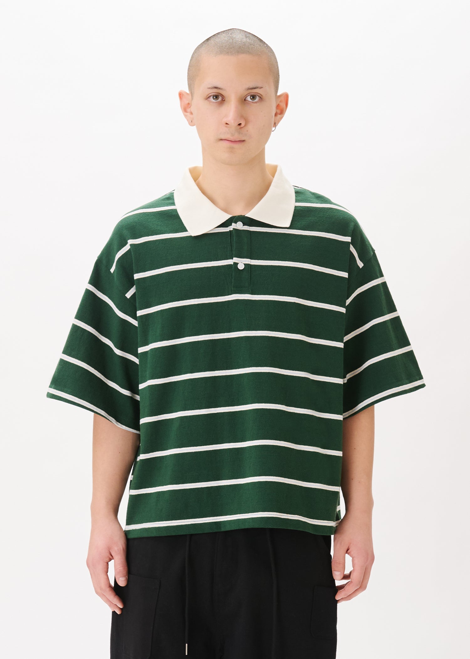Boxy Jersey Polo