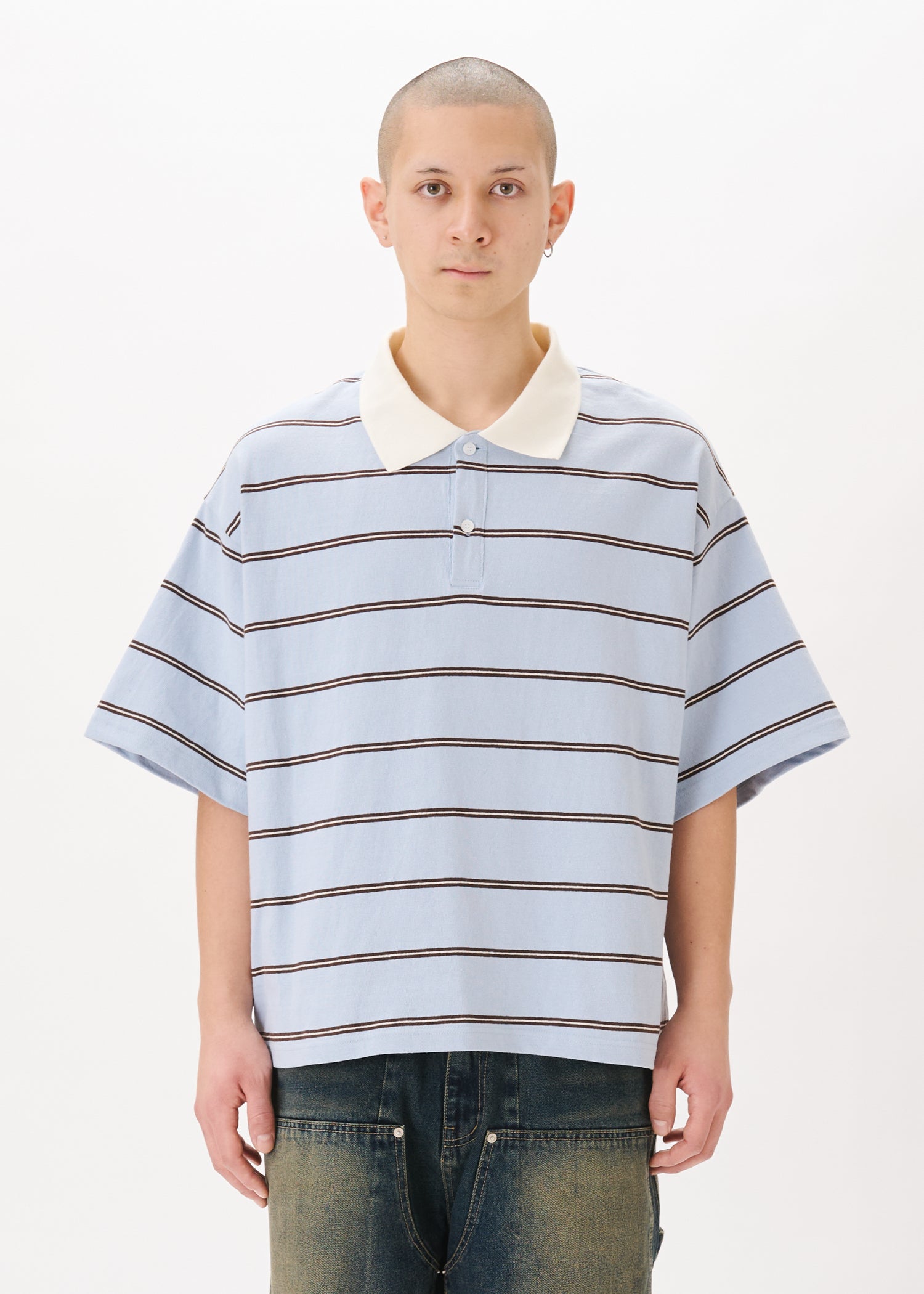 Boxy Jersey Polo