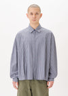 Boxy Pleated Shirt