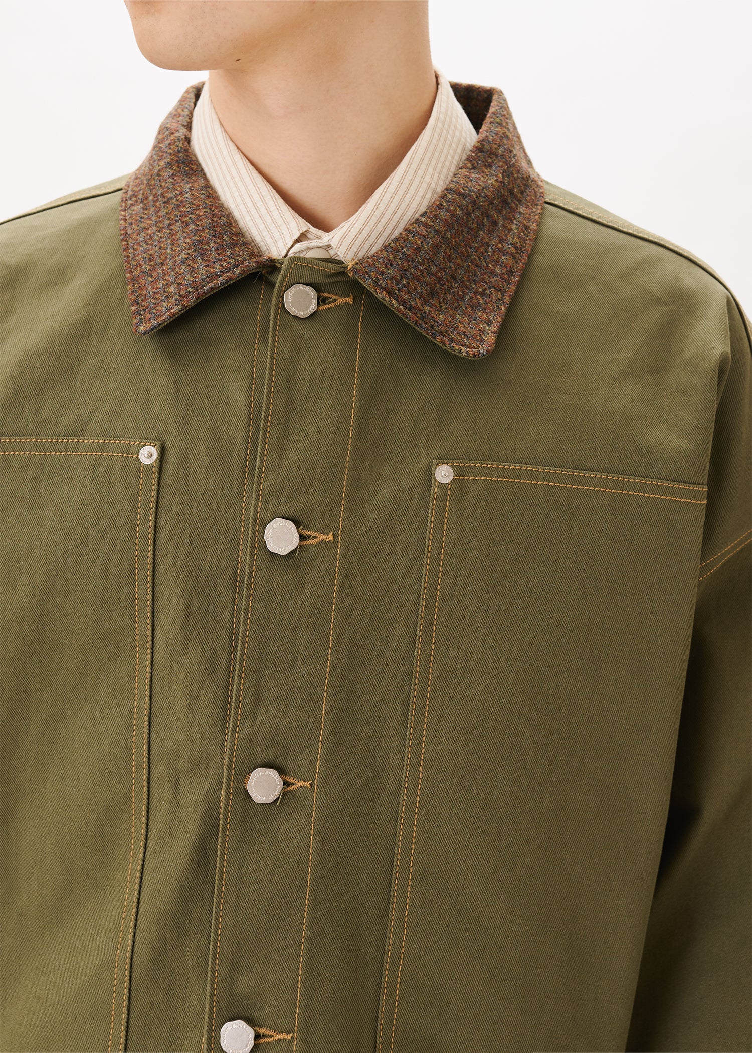 Carpenter Collar Jacket – Estudio Niksen