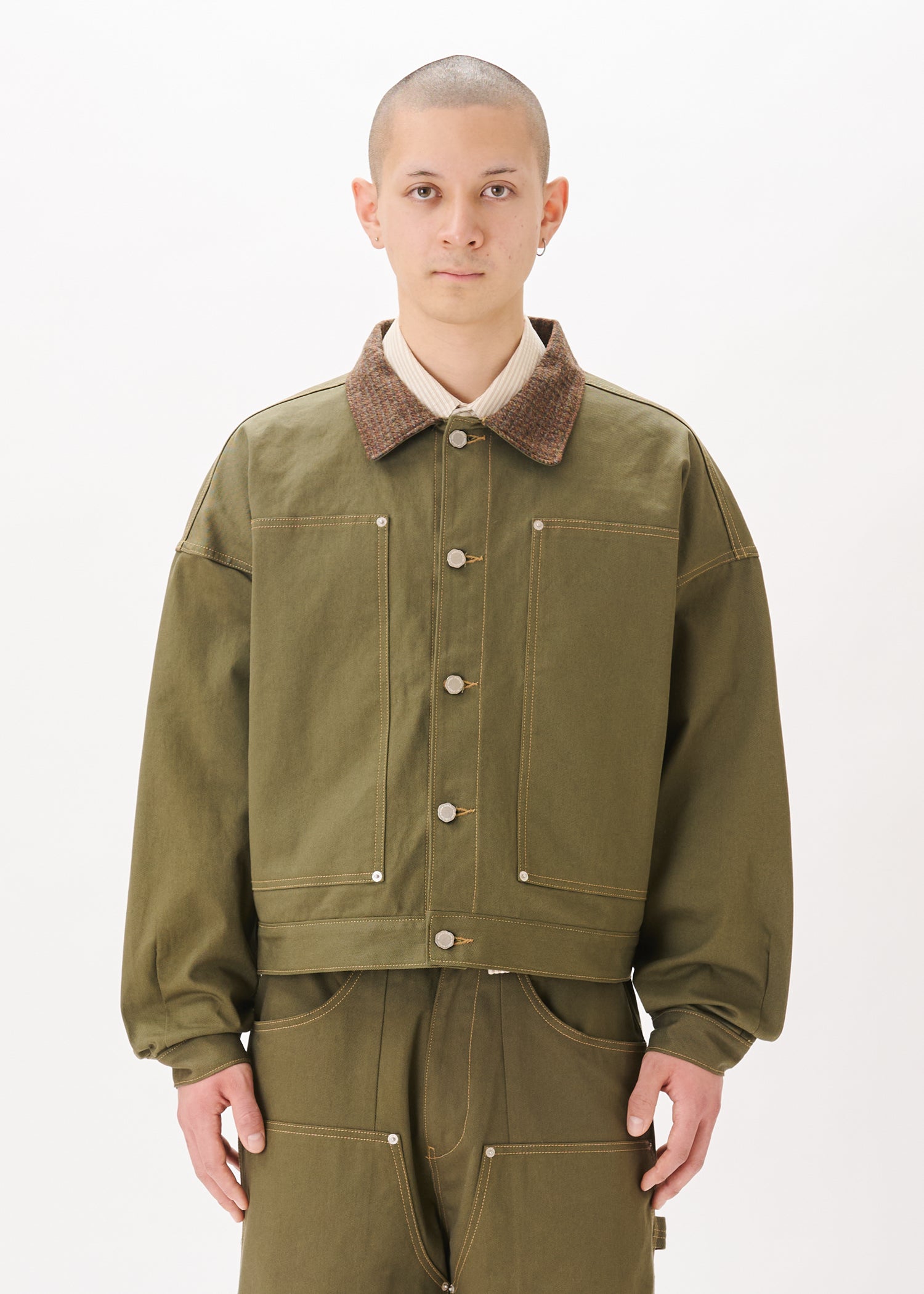 Carpenter Collar Jacket – Estudio Niksen