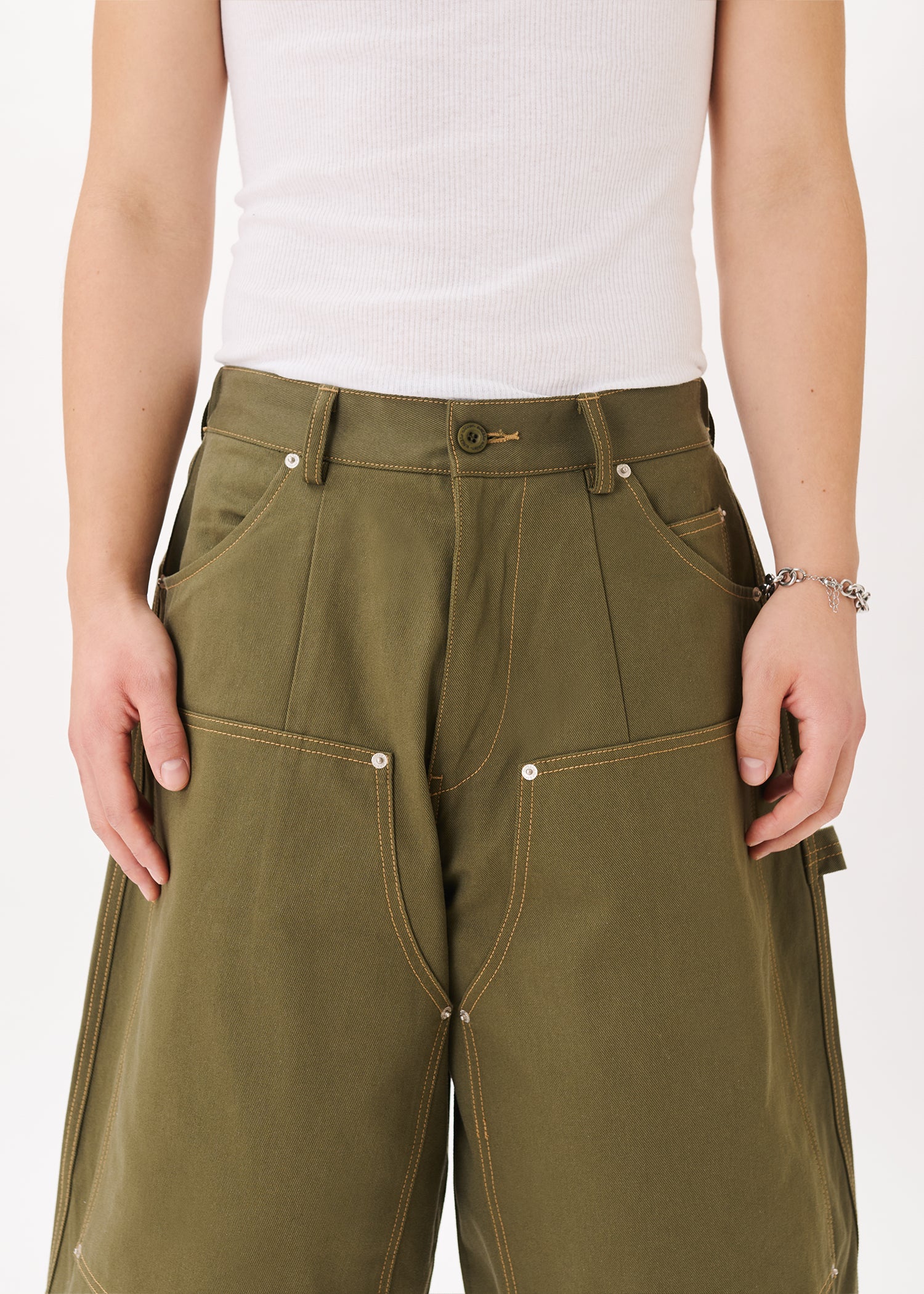 Shorts larges de charpentier