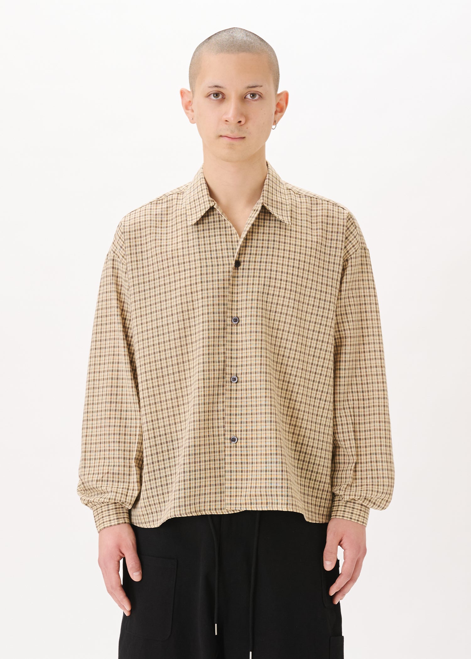 Checkered Boxy Shirt
