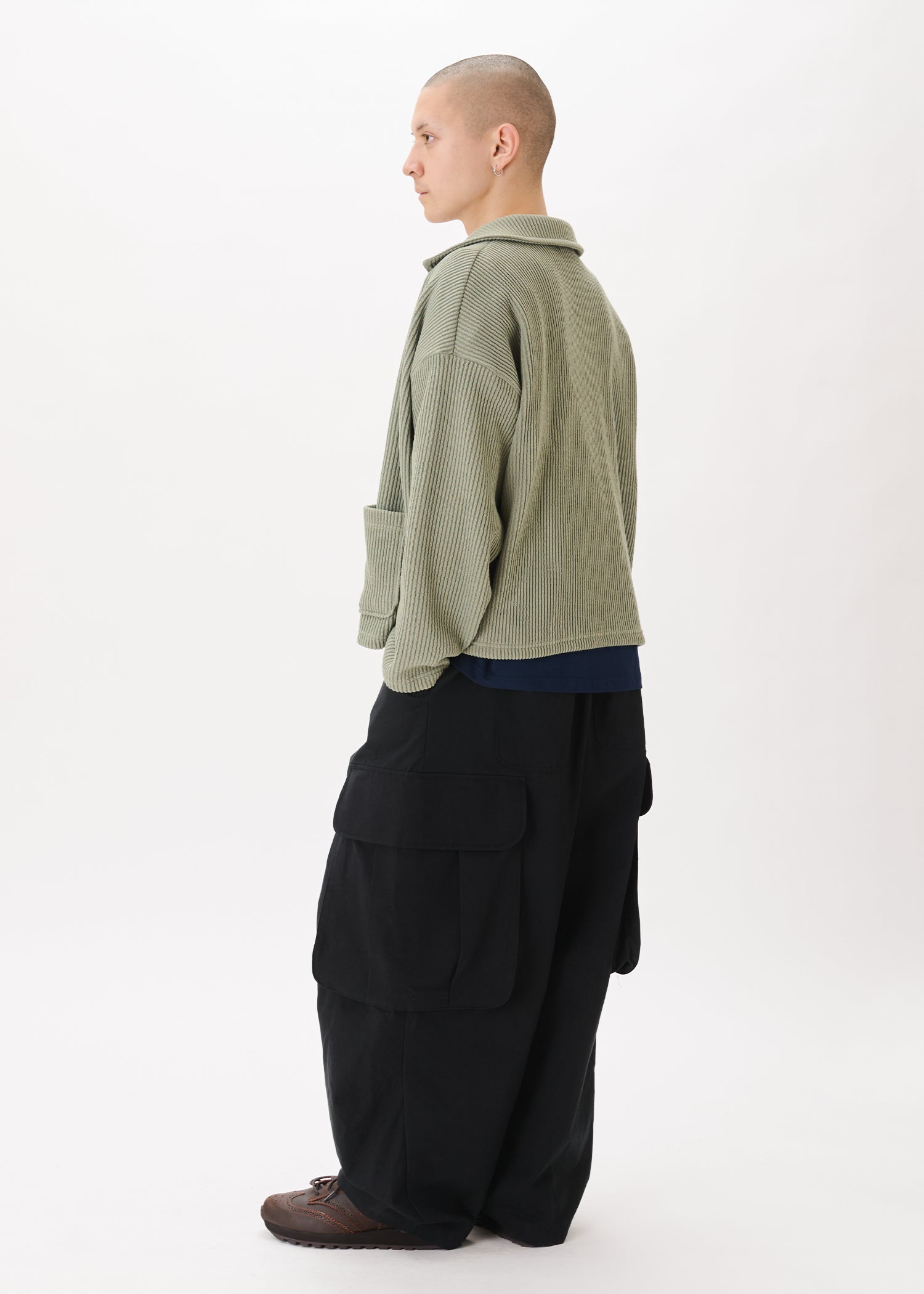 Double-zip Pocket Sweater – Estudio Niksen