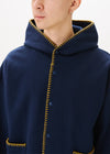 Embroidery Pocket Hoodie