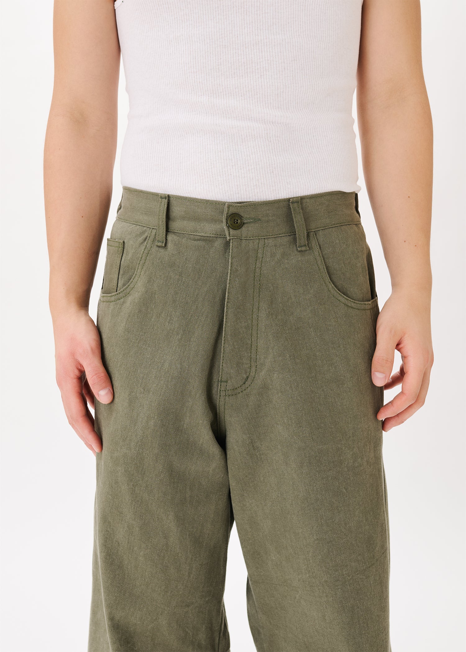 Half-dart Maxi Jeans