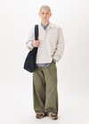 Half-dart Maxi Jeans