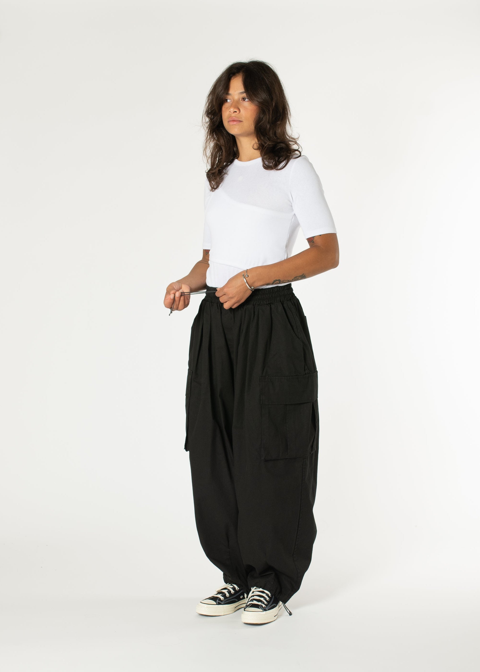 Cargo String Balloon Pants – Estudio Niksen