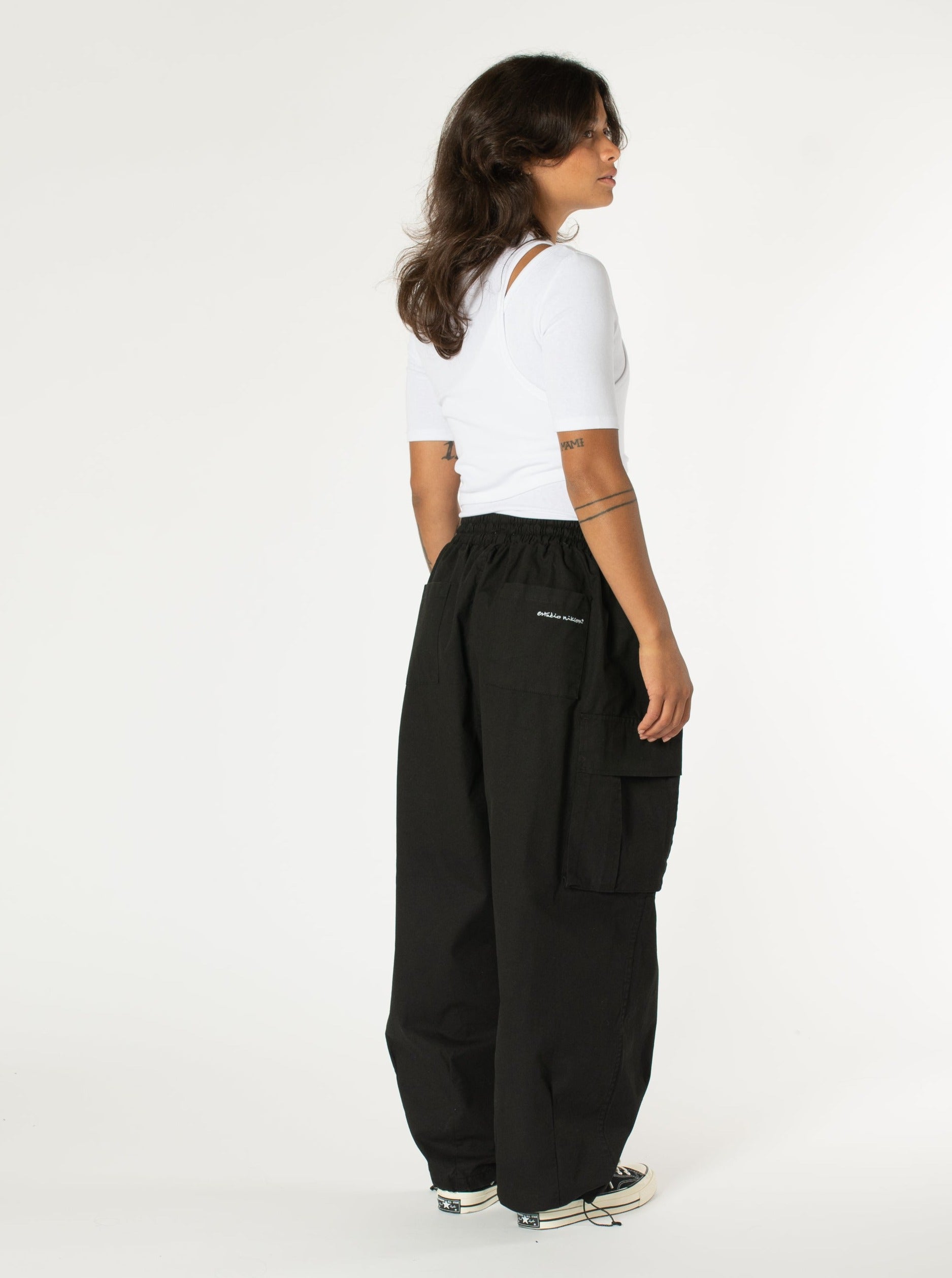 Cargo String Balloon Pants – Estudio Niksen