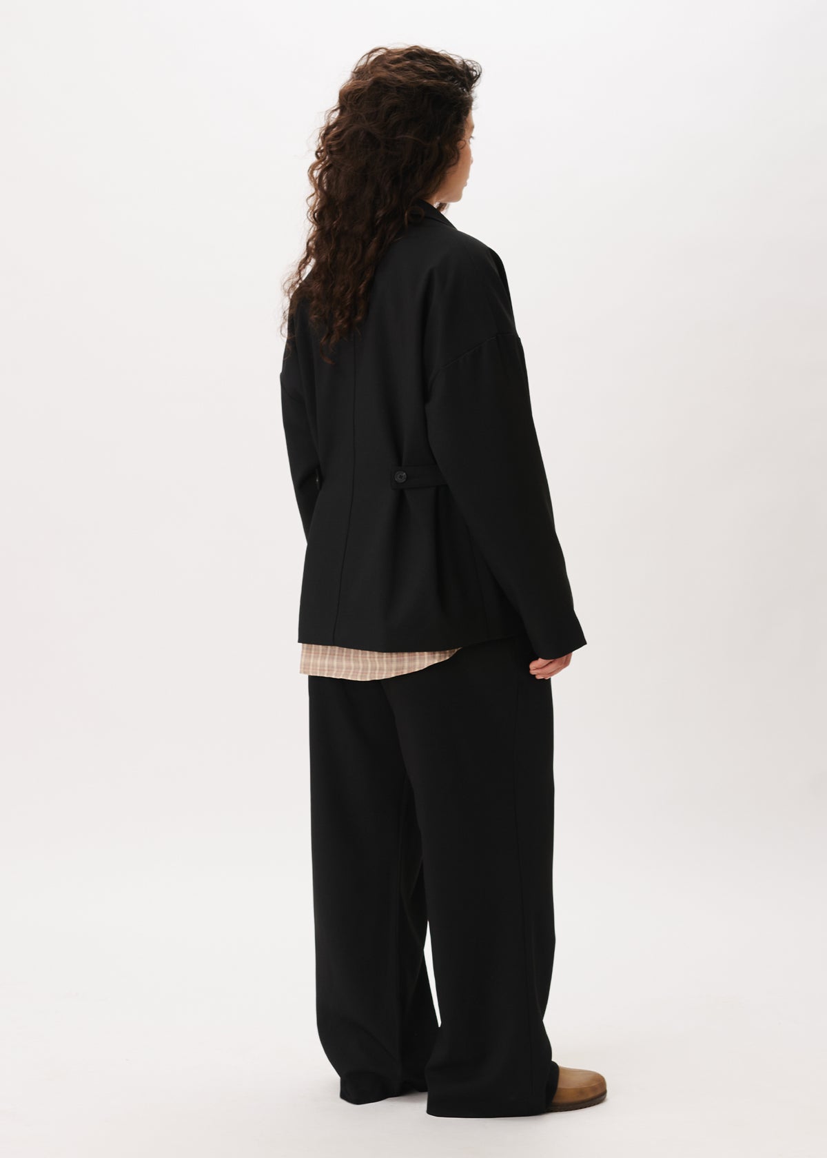 Pintuck Maxi Trousers