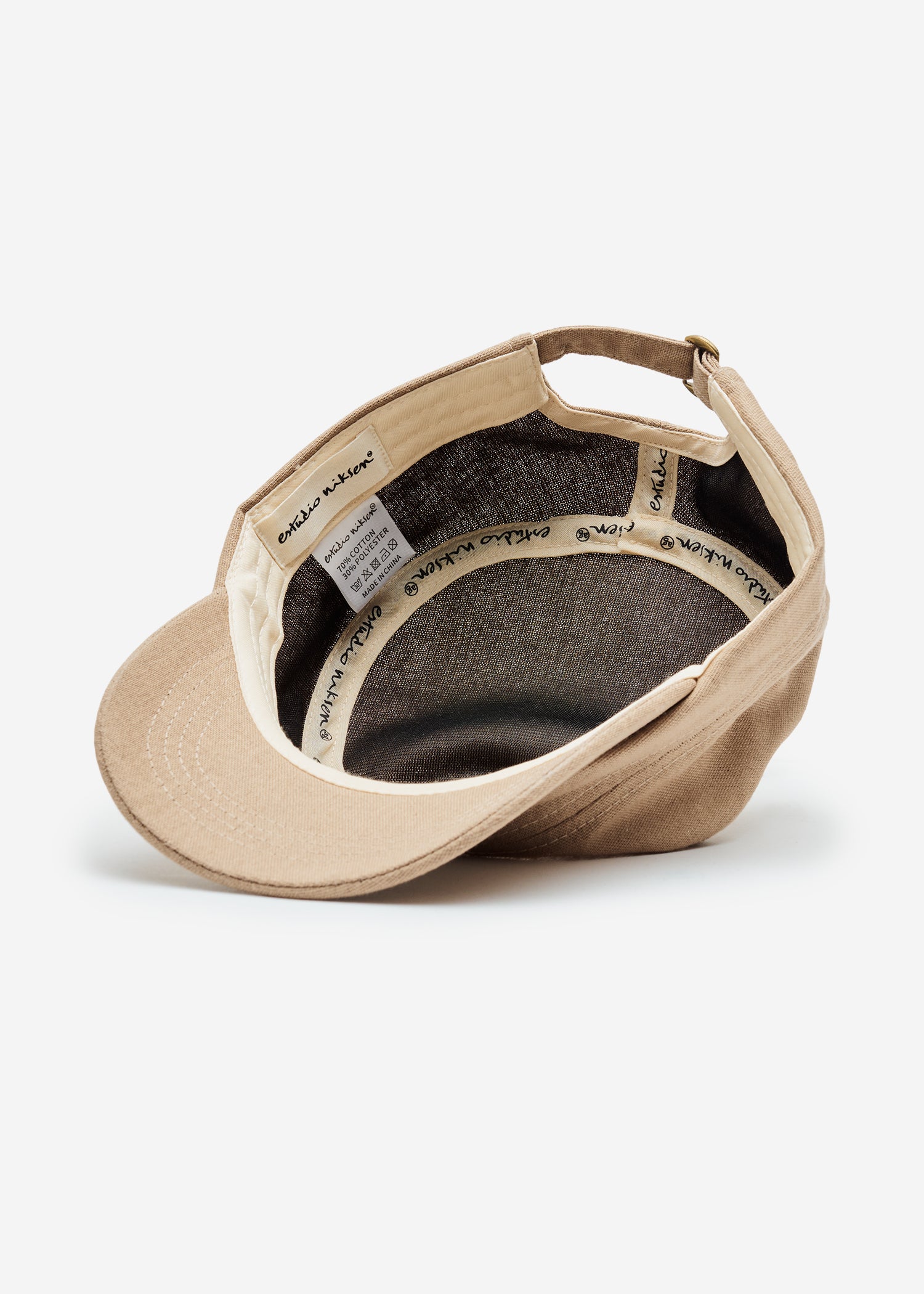 Casquette militaire délavée