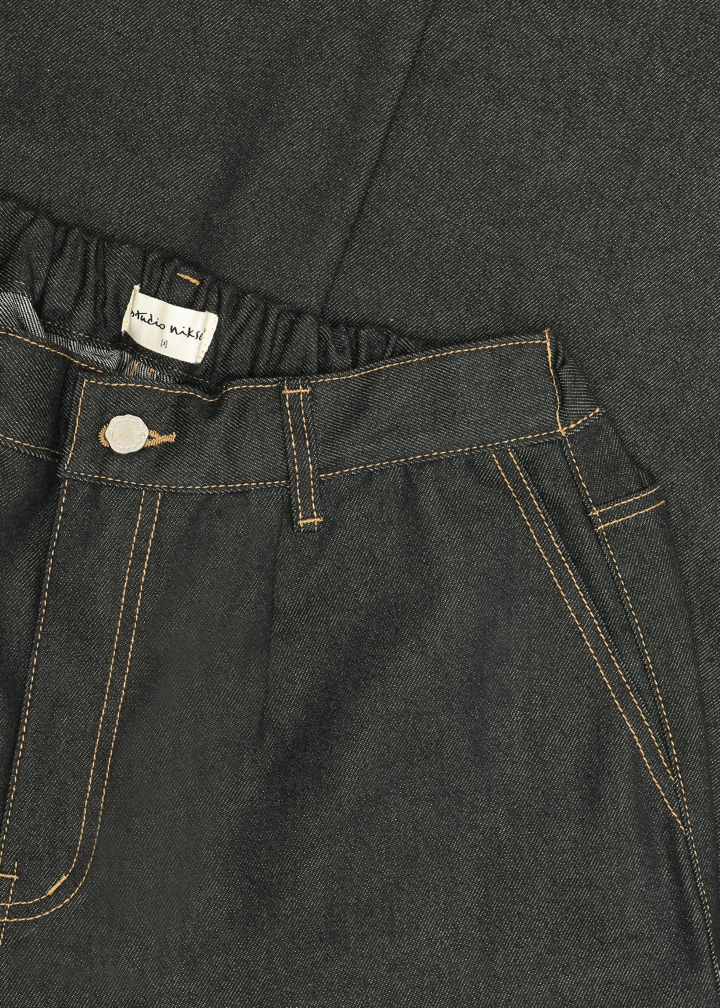 Big Hem Denim Jeans
