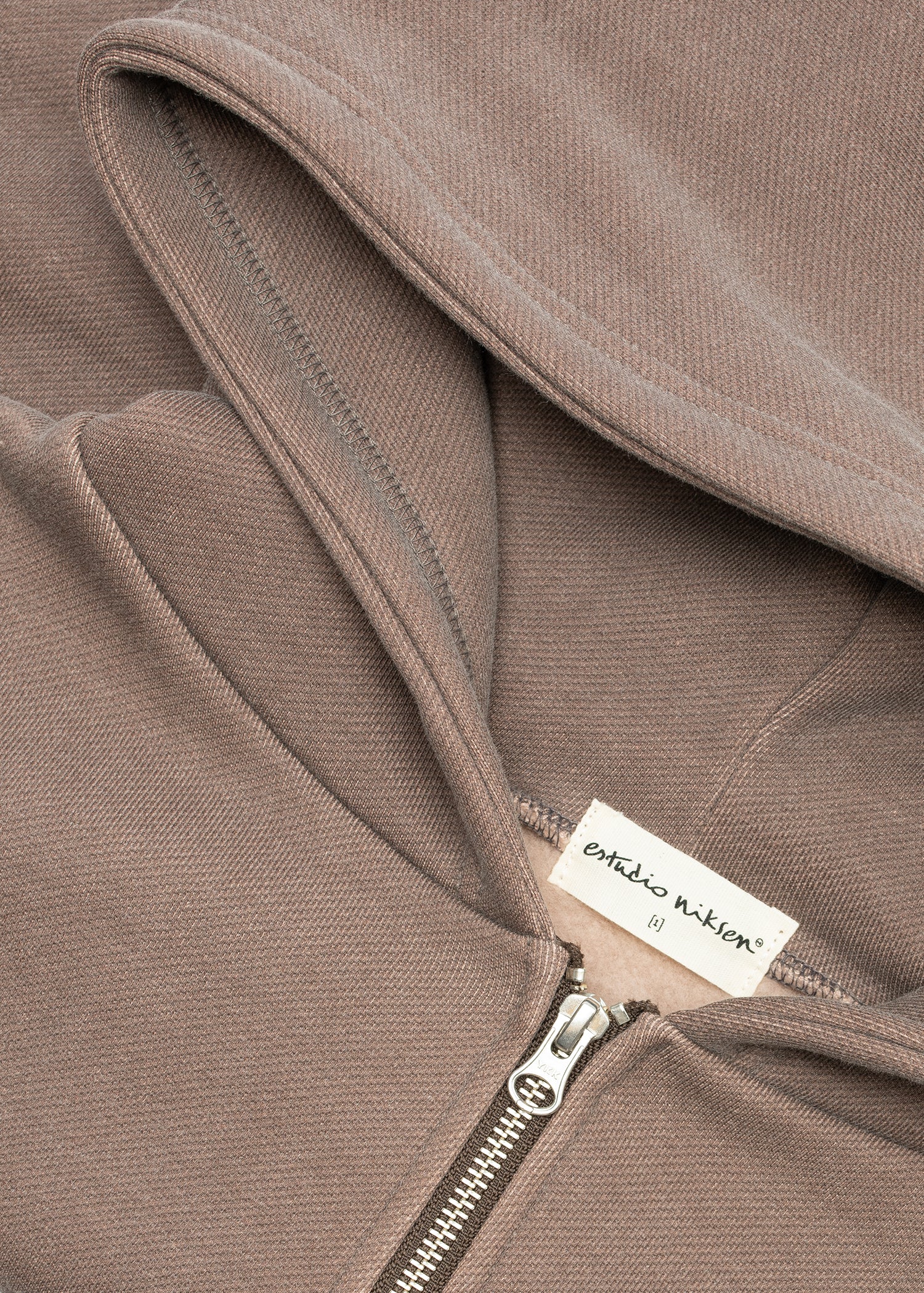 Boxy Zip-up Hoodie – Estudio Niksen