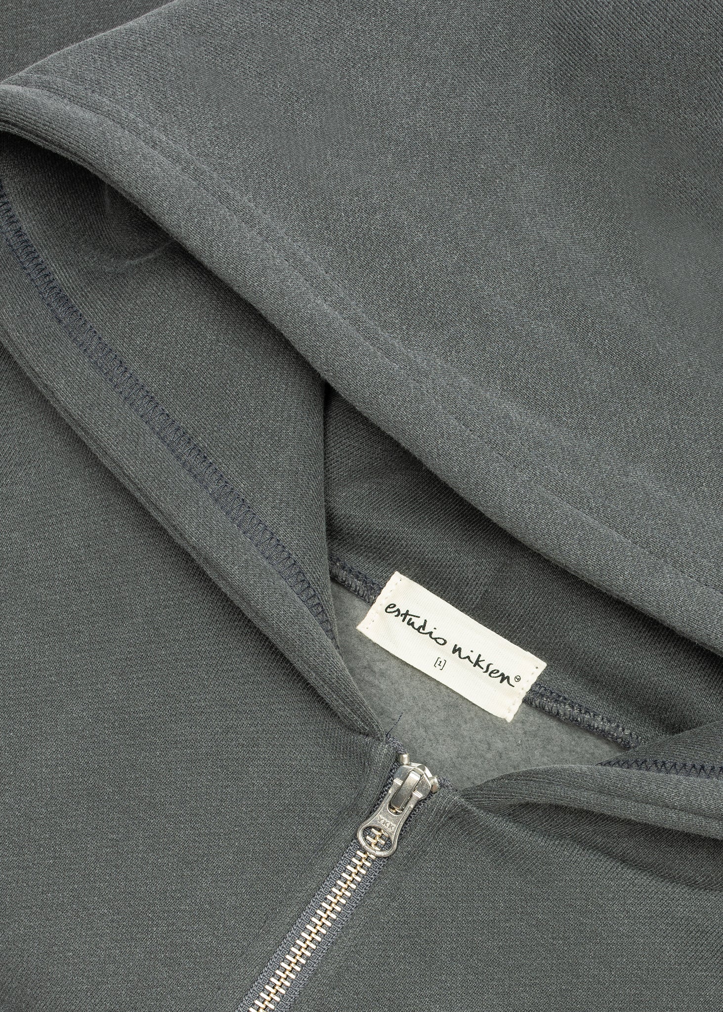 Boxy Zip-up Hoodie
