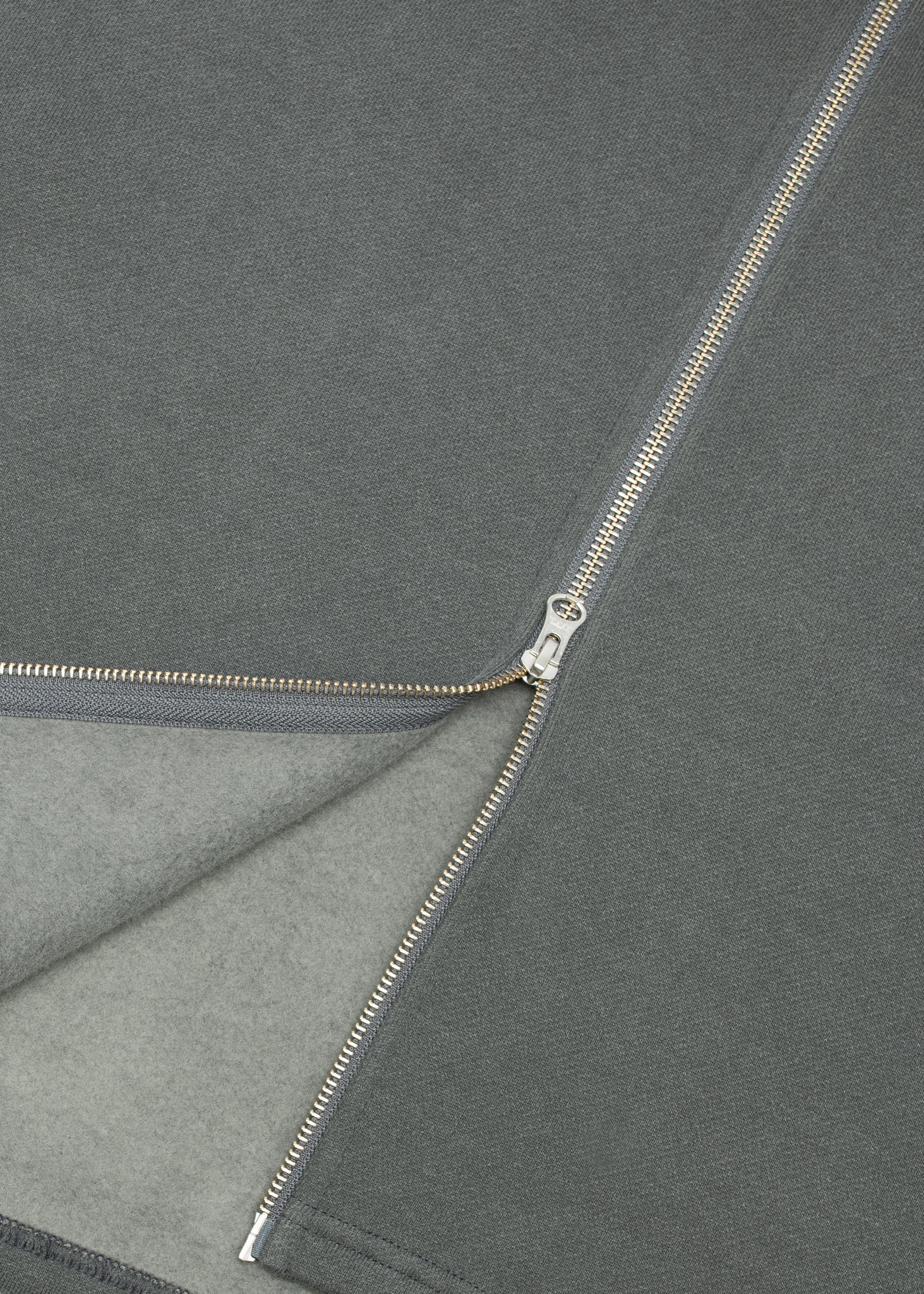 Boxy Zip-up Hoodie