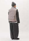 Checkered Down Puffer Vest