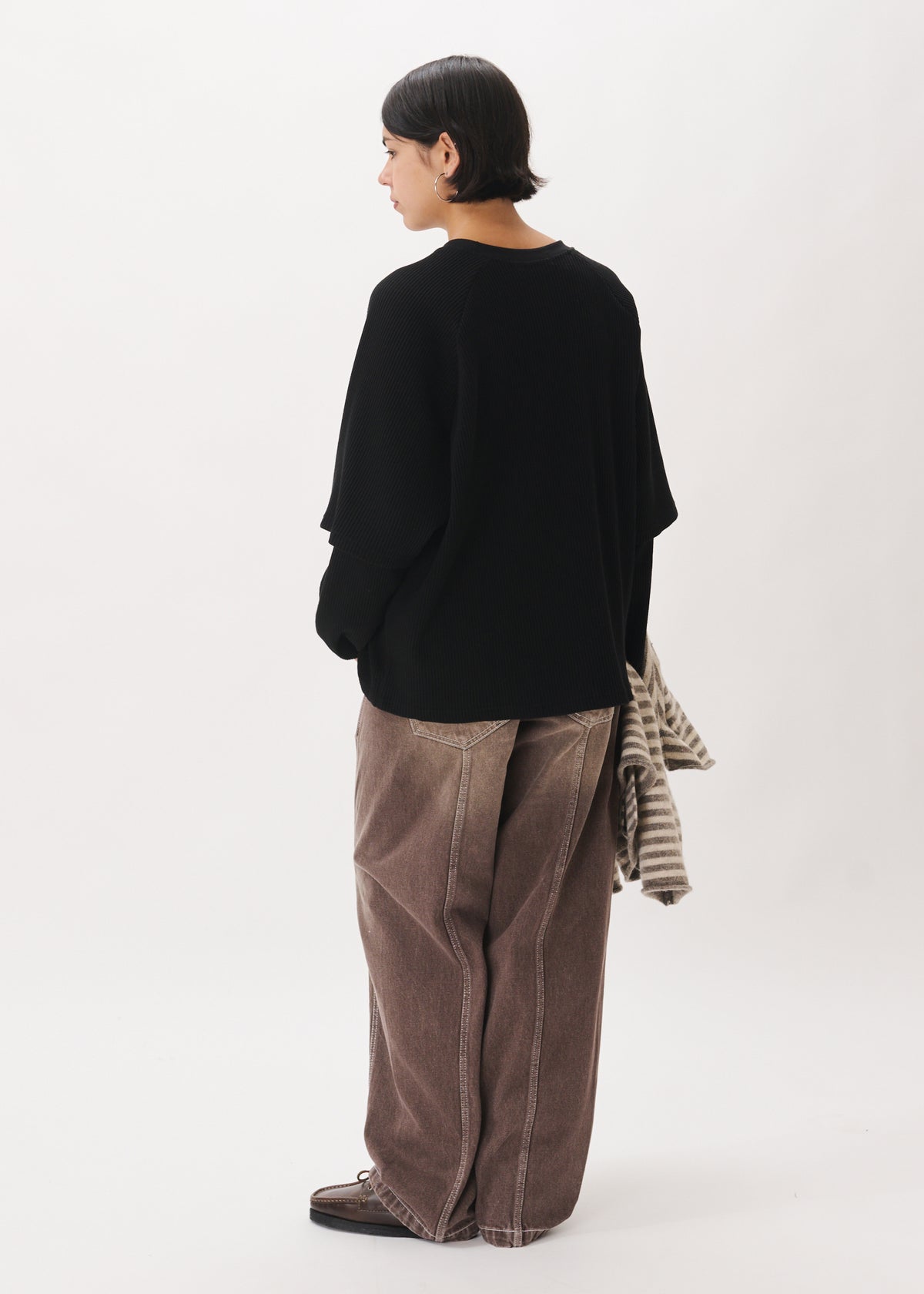 Layered Waffle Tee