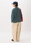 T-shirt à rayures à manches longues