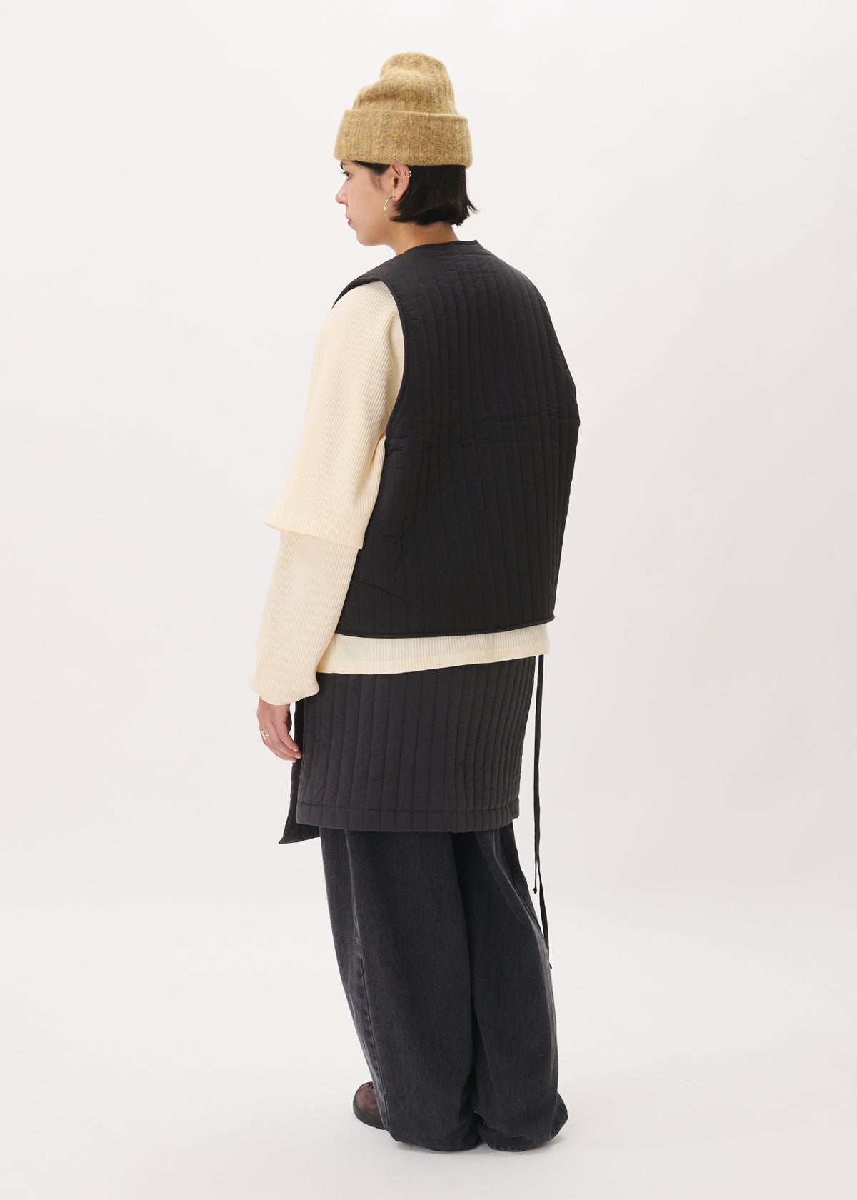Padded Wrap Skirt
