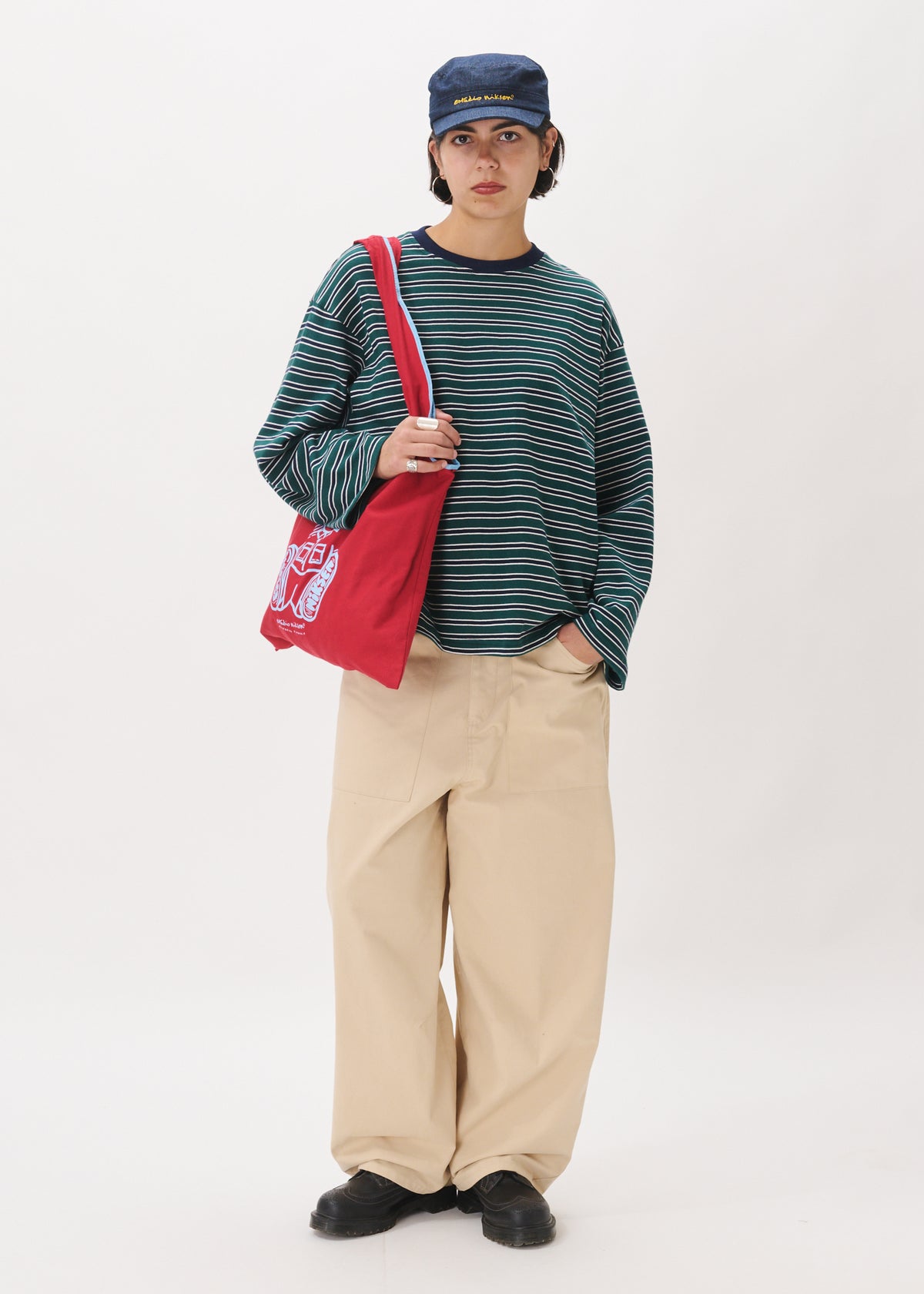 Pantalon ballon à poches plaquées