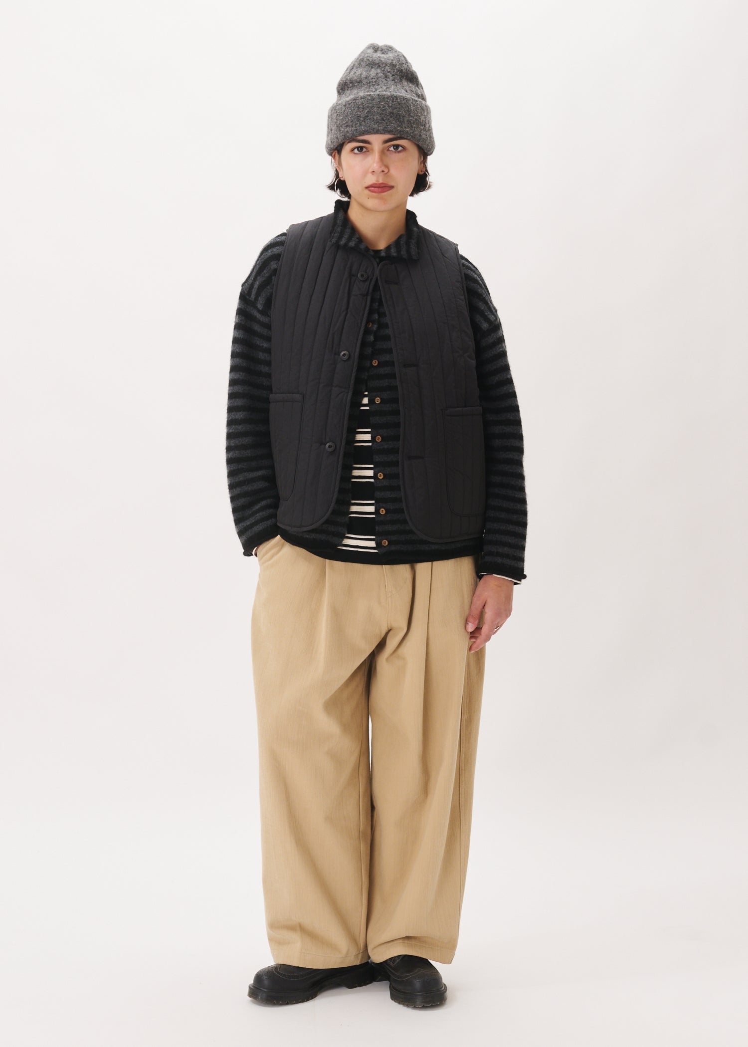 Pantalon ballon à plis