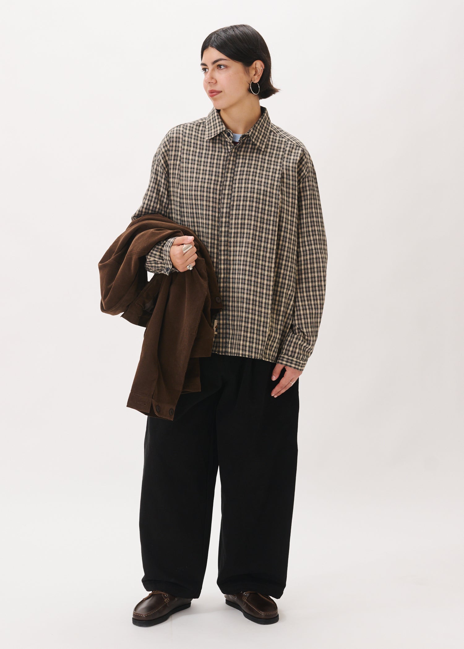 Pantalon ballon à plis