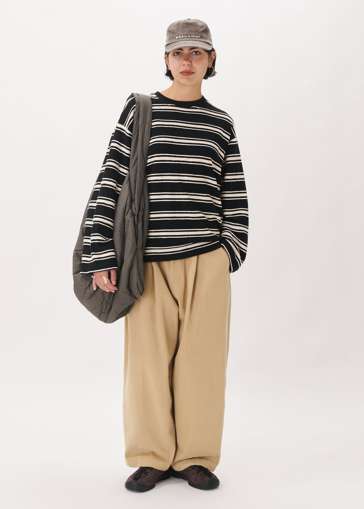 Textured Stripe Tee