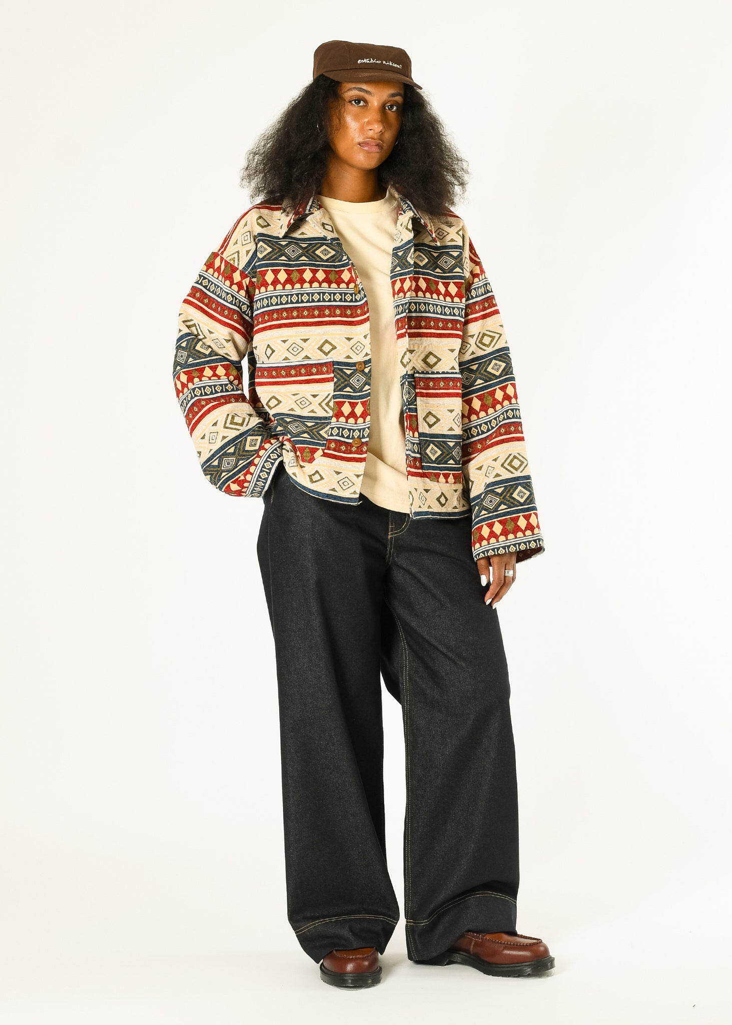 Jacquard Pattern Jacket