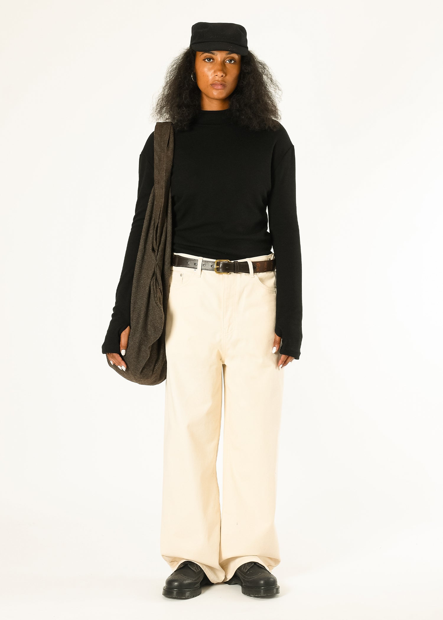 Mock-neck Thermal Top