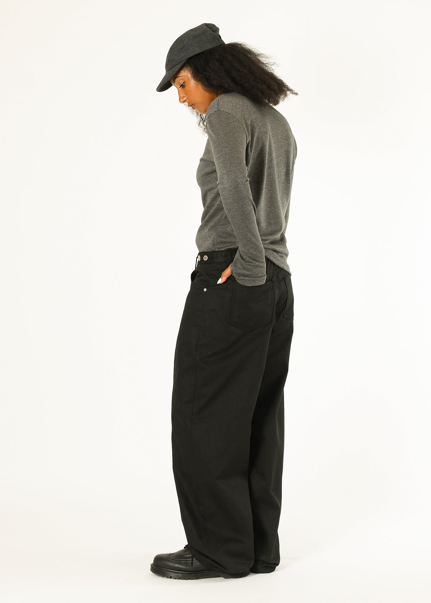 Mock-neck Thermal Top