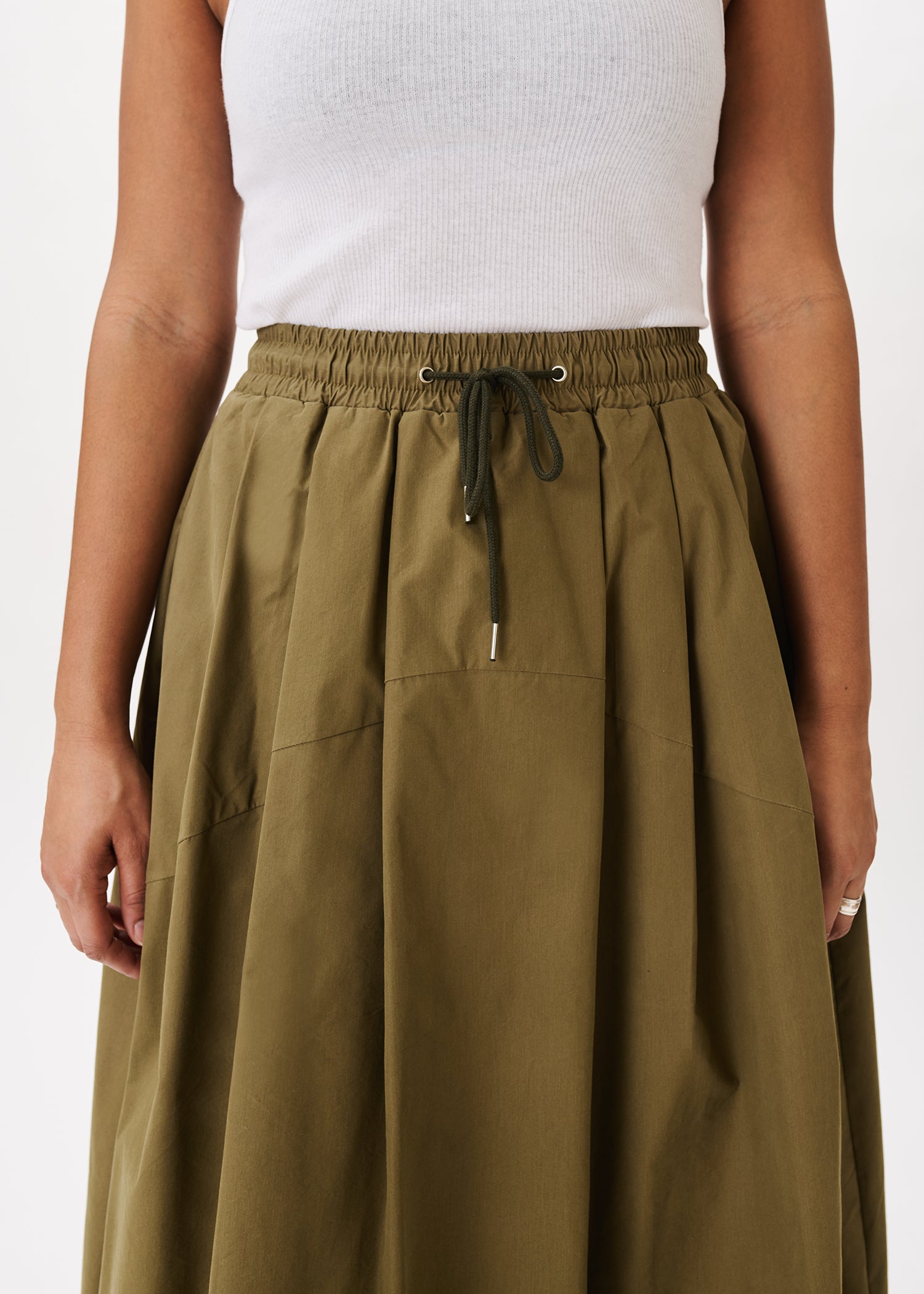 Jupe ballon nervurée 