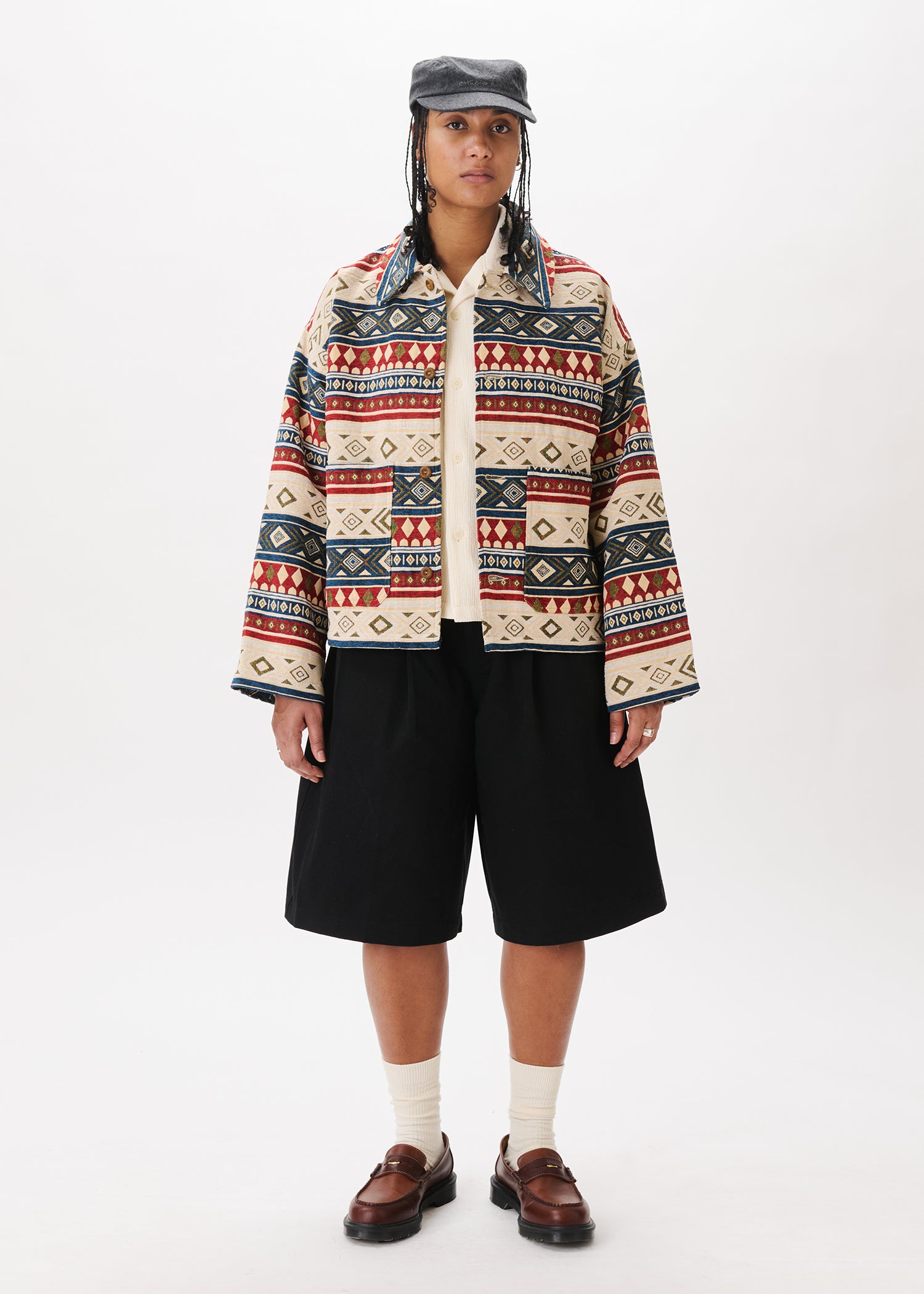 Jacquard Pattern Jacket