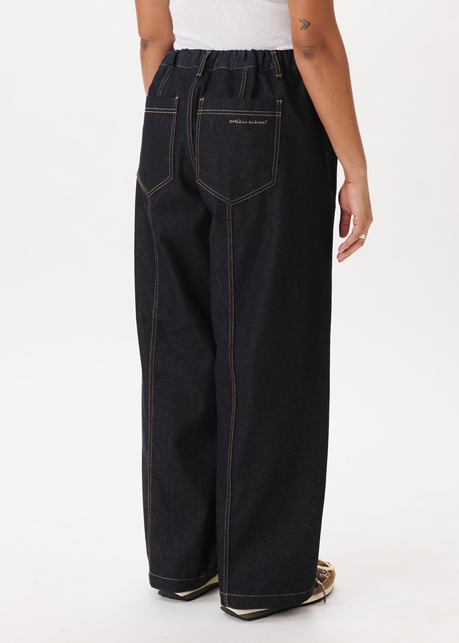 Raw Denim In-stitch Jeans – Estudio Niksen