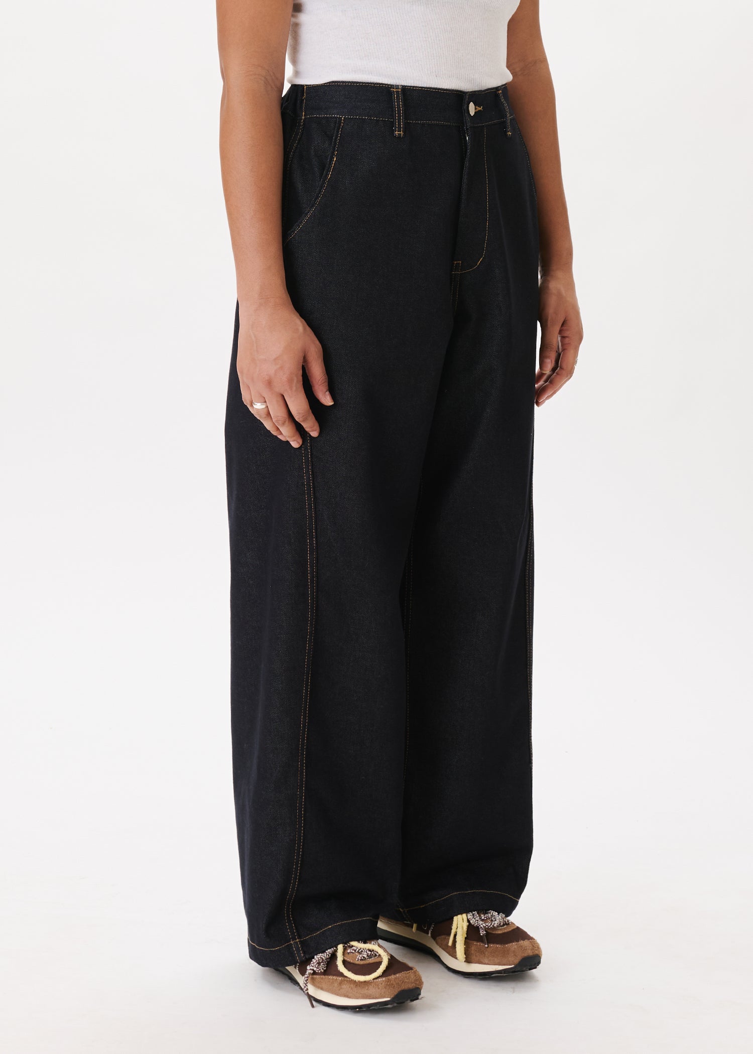 Raw Denim In-stitch Jeans